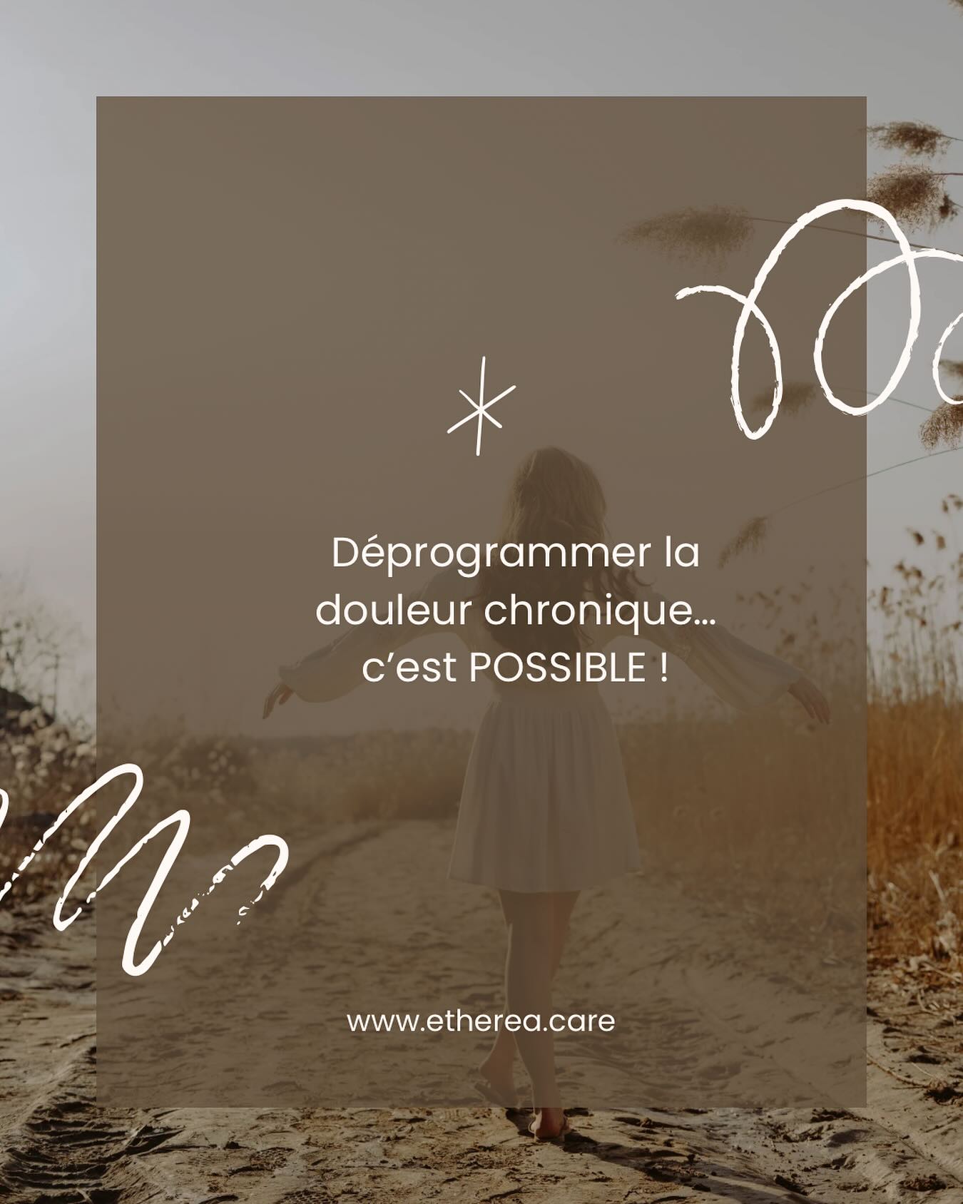 DÉPROGRAMMER la douleur chronique, c’est possible.
✨ Votre douleur varie selon le stress, la fatigue ou l’anxiété ?
✨ Elle persiste alors que la blessure est censée être guérie ?
✨ Elle change d’intensité ou de localisation ? Aucun traitement ne l’apaise vraiment ?
➡️ Il peut s’agir d’une douleur chronique neuroplastique : le cerveau a “appris” la douleur et continue d’envoyer un signal d’alerte alors que le corps est rétabli.
✨ La bonne nouvelle : ces circuits peuvent être reprogrammés.
➡️ Vous souhaitez comprendre votre douleur et apprendre à la moduler ?
Parlons-en ✨
infos et rdv: https://www.etherea.care
#ethereacare #douleurschroniques