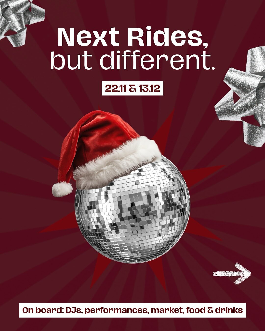 Winter on the water hits differently.
Swipe through the highlights of the Floating Club Xmas Market and secure your spot before it’s gone. ⚡️
Tickets: www.urbanfloat.biz | 22.11 & 13.12 | 21+ #boatparty #berlinevents #xmas