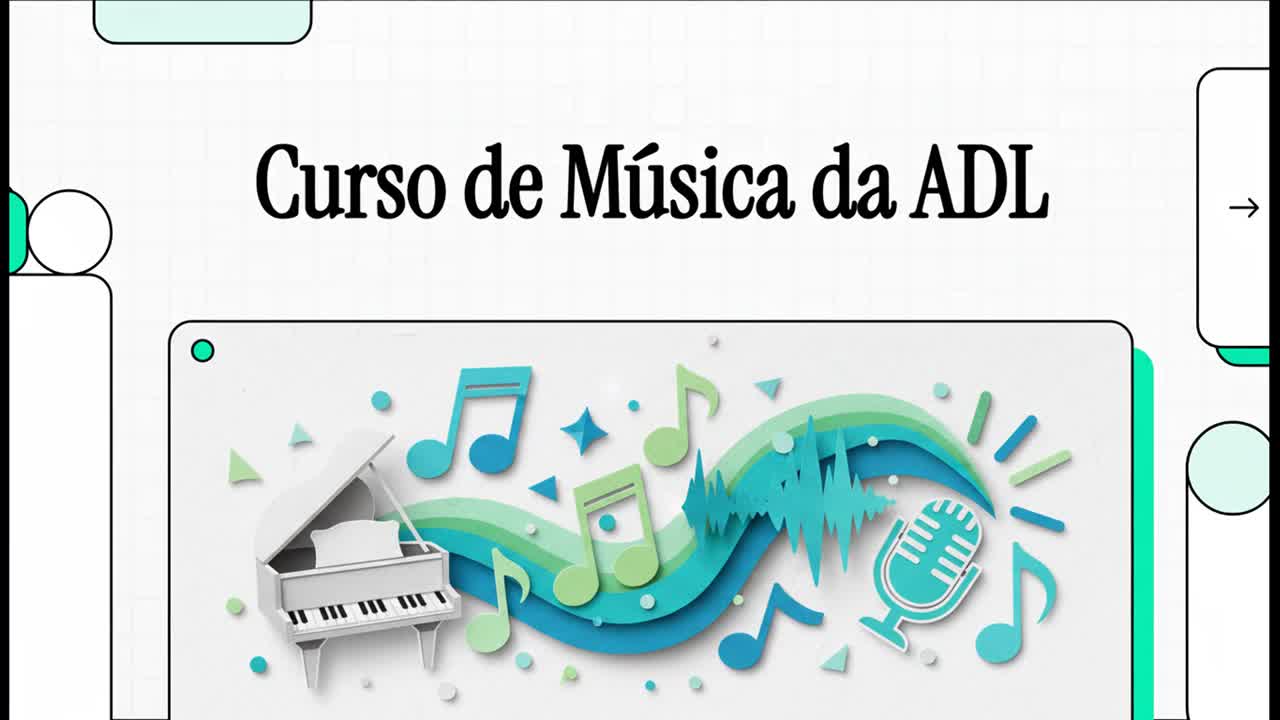 O curso de música da ADL proporciona os conhecimentos teóricos e práticos da música. Nessa formação, os estudantes se dedicam a conhecer músicas sacras e populares, tomam conhecimentos básicos sobre instrumentos melódicos, harmônicos e rítmicos, além de ter significativo contato com a prática de regência, do canto coral, teoria e percepção musical.
Inscrições abertas em adl.org.br