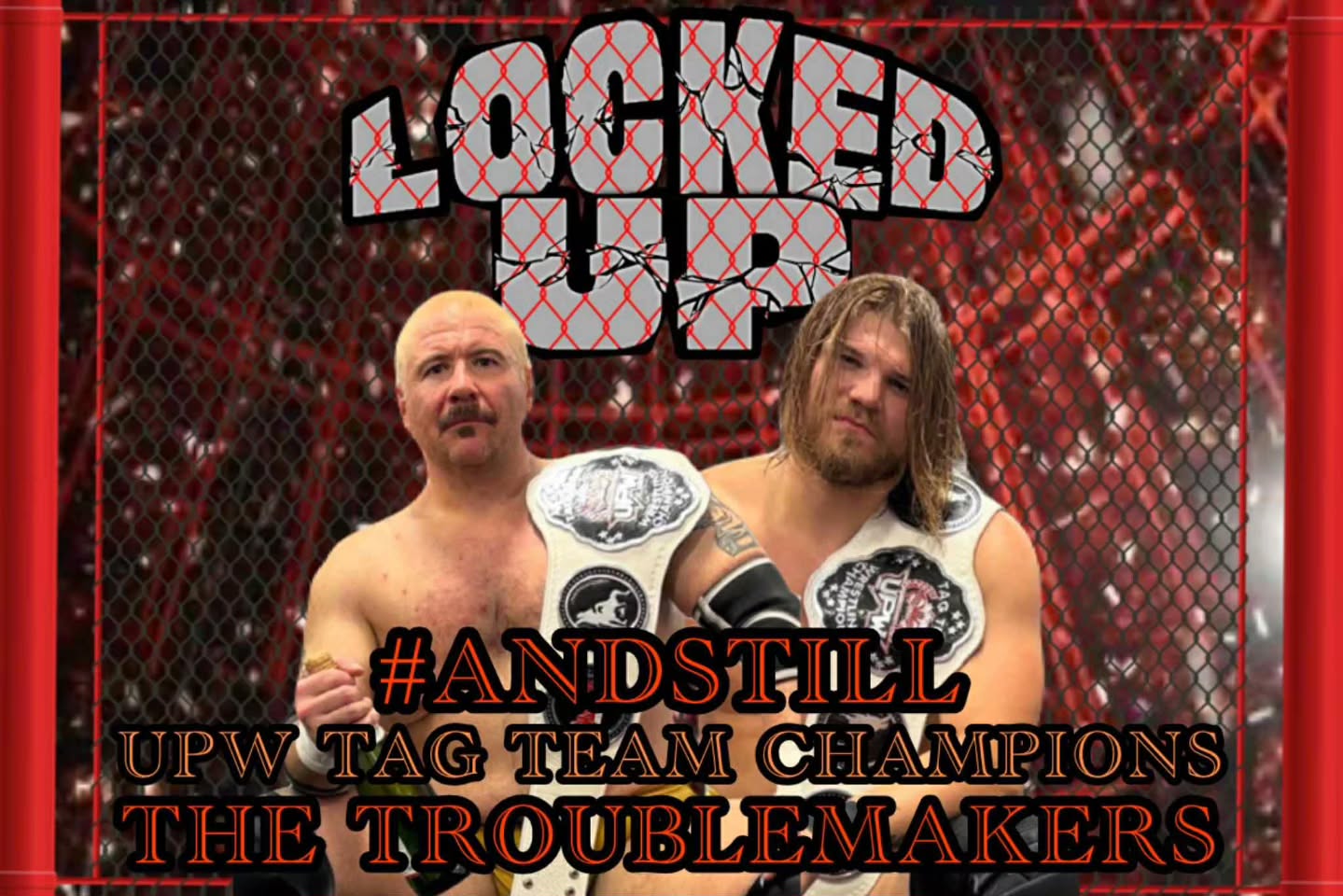 #ANDSTILL
#LOCKEDUP
Upstate Pro Wrestling Academy
1 Miracle Mile Dr.
Rochester, NY. 14623
#Wrestling #UpstateNYWrestling #585 #Five8Five #NYWrestling #RocTownLive #RocTownEvents
#WeAreUPSTATE