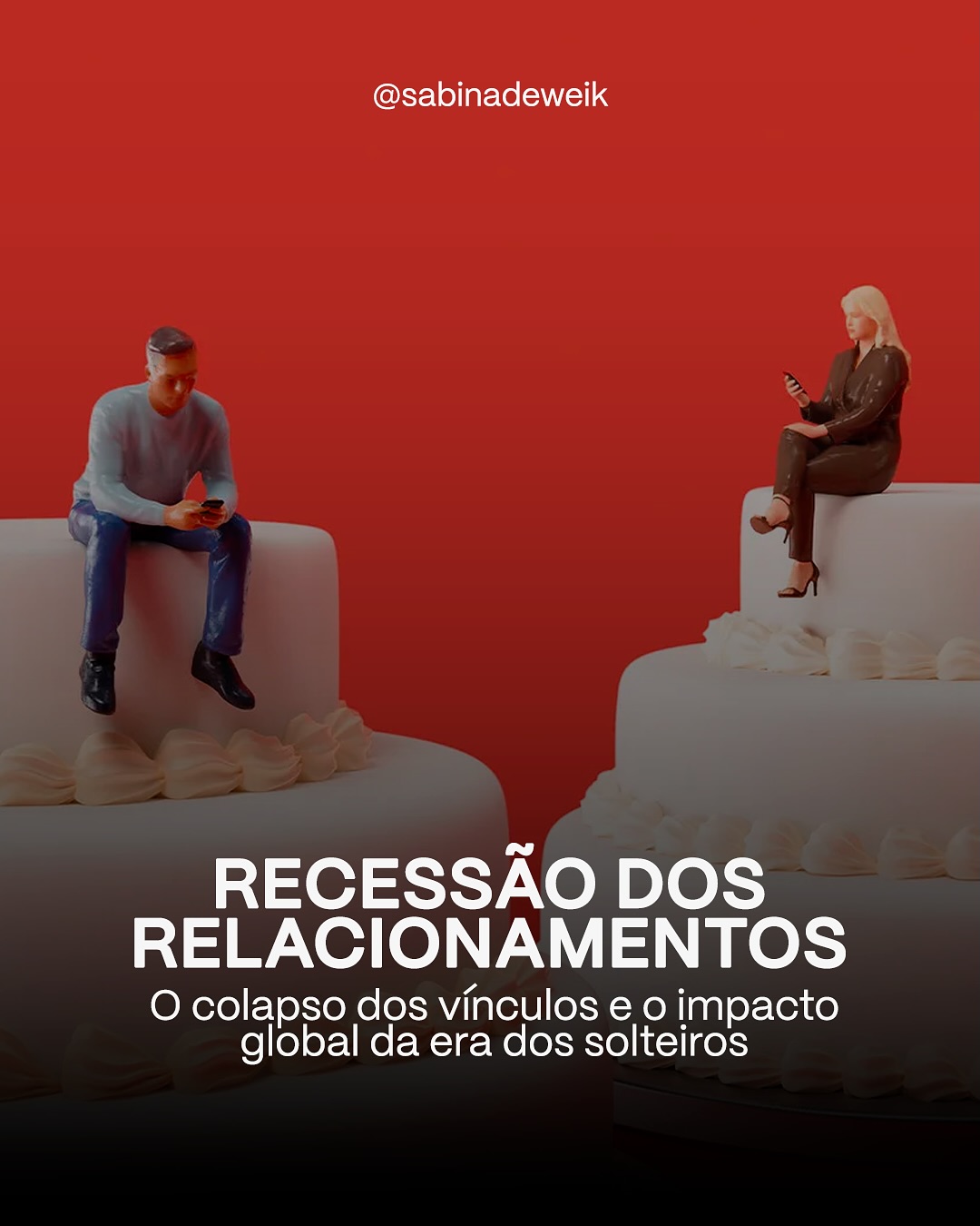 Caminhamos para um futuro solteiro. Nunca houve tantos “eus” e tão poucos “nós”.
A vida a dois, que por séculos foi a expectativa, agora dá lugar a um novo modelo social: o solitário conectado.
Hoje, trago reflexões inspiradas na matéria de capa da The Economist sobre a recessão de relacionamentos. Nos países nórdicos, laboratórios do futuro, um terço dos adultos vive sozinho.
Esse padrão se espalha pelo mundo: mais escolhas, menos vínculos. A solteirice deixa de ser transição para virar estilo de vida: apartamentos menores, viagens solo, IA como companhia e uma geração que busca liberdade antes de pertencimento.
Mas a era solo levanta uma pergunta: você acredita que o futuro será de solos conscientes ou vínculos reinventados?
#SabinaDeweik #tendencia #coolhunting #futuro #relacionamentos #solteiro #amorliquido #datingburnout