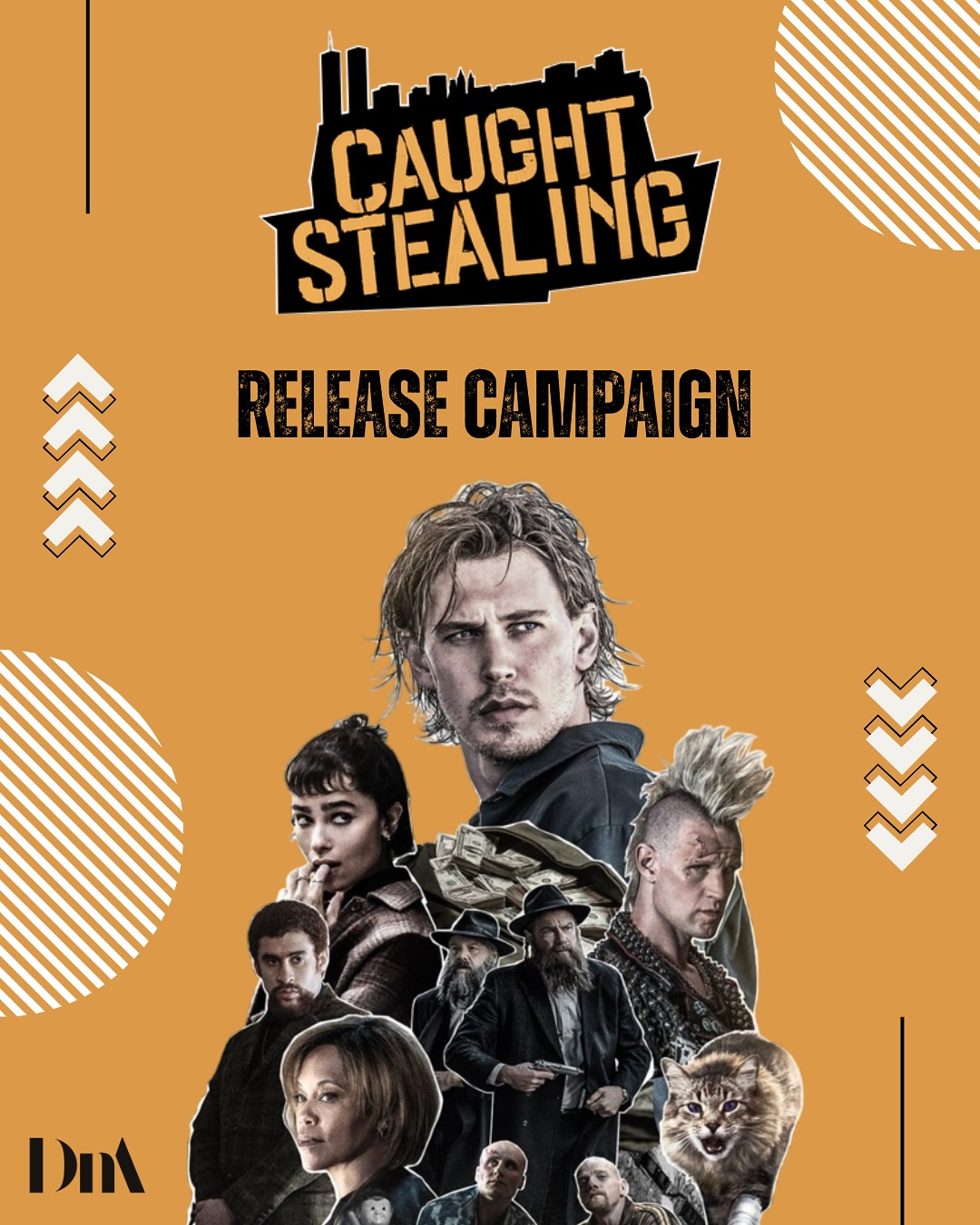 Last month, we celebrated the release of Caught Stealing - now available to Buy or Rent on digital - with a fun content creator trip across London!
🍕 We partnered with @alleycatspizzalondon to rename a special limited edition pizza - ‘The Heist Slice’ - supported with POS in-stores
🛍️ We took content creators to @beyondretro to pick out their favourite 90s-style vintage looks, inspired the fashion in the film
⚾ We headed down to @passyunkavenue for an authentic dive bar experience, enjoying some time in the batting cages, playing shuffleboard and enjoying their delicious food
🗞️ Finally, we set-up interviews with The Upcoming and The Hollywood News to chat to Melissa Millett about the training of Tonic, the adorable feline that starred in the film as Bud the cat!