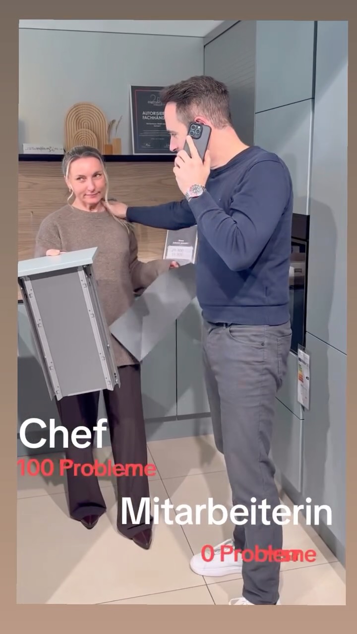 Das Leben als Selbstständiger ist wie ‘The Wheel’!
Aber, wie viele Herausforderungen wir haben, wir lieben was wir tun! 💪
❤️ #Selbstständig #TeamSpirit #LebenAlsChef #küchenhausfriedt #eppingen #kraichgau #heilbronn #lovemyjob #Küchenstudio #team #bürocomedy #karlsruhe #sinsheim #einzelhandel #einzelhandelunterstützen #büro #büroleben #küchenplanung