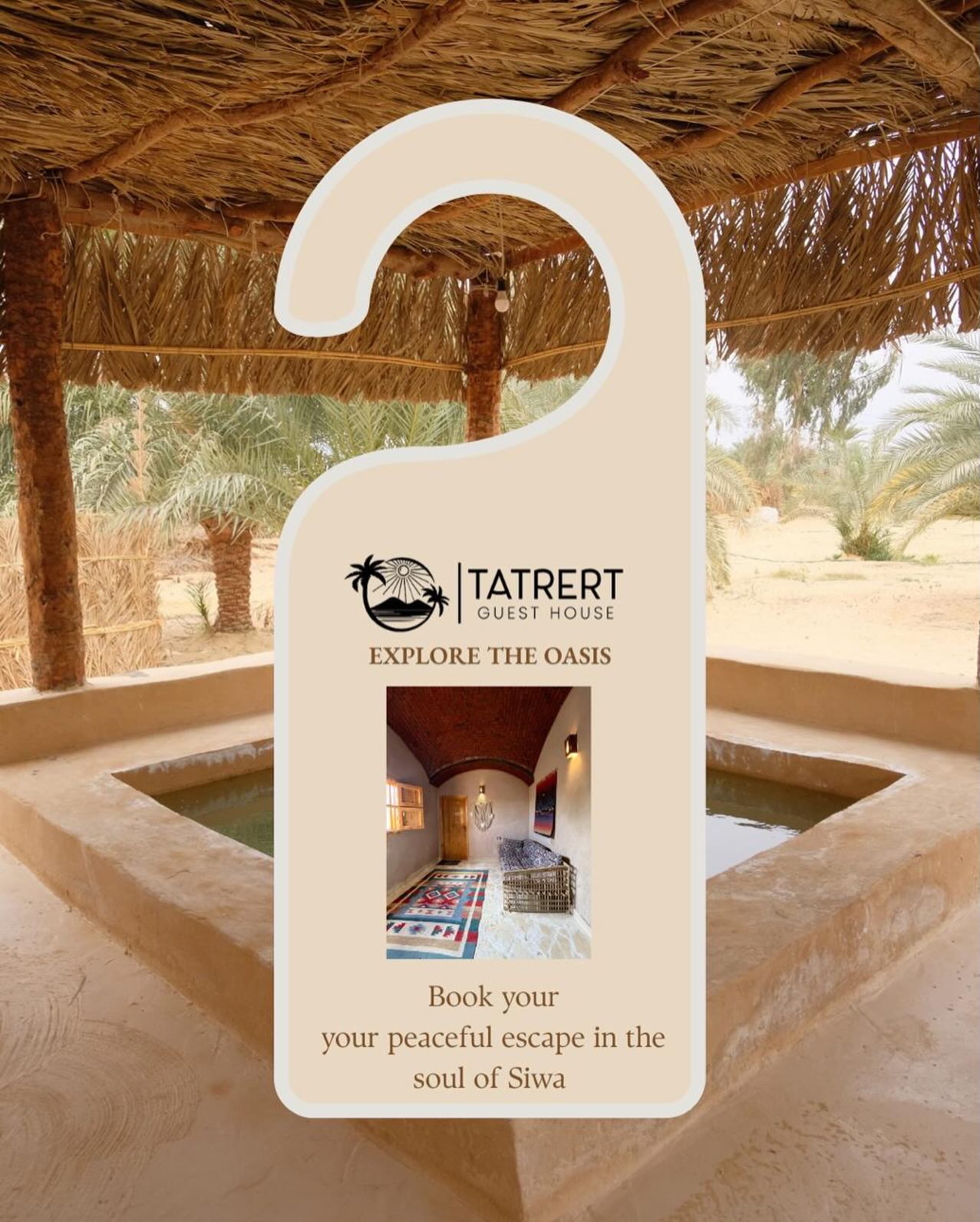 A calm escape in the heart of Siwa…✨
At Tatret Guest House, nature, comfort, and peace come together beautifully.
Relax, unwind, and explore the oasis in its purest form.
🌿 Book your stay and feel the Siwa magic. 🌿
#TatretGuestHouse
#SiwaOasis
#OasisEscape
