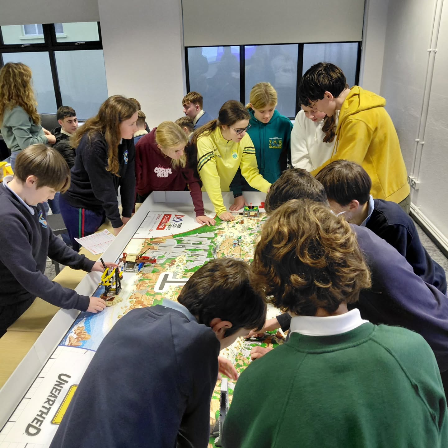 Teams are formed! We now have 4 teams formed and ready to prepare for the Regional Finals next year. Mission models are built and tested and everyone is ready to start building their robots to be able to complete 15 missions in the competition. We also start digging deeper into our Innovation Projects and Core Values through team building. @creativehut.ie @first_legoleague