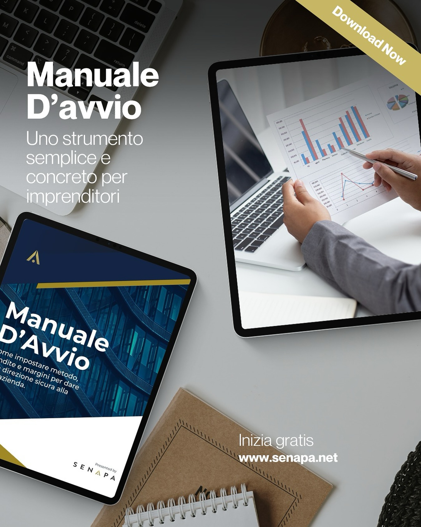 🚀 Stai avviando la tua attività?
Prima di muovere il prossimo passo, assicurati di avere una direzione chiara.
Il Manuale d’Avvio di Senapa è uno strumento semplice, concreto e pensato per aiutarti a impostare metodo, obiettivi e margini in modo efficace.
Perfetto per microimprenditori, freelance e nuove realtà che vogliono partire con il piede giusto.
📘 Scaricalo gratuitamente qui: www.senapa.net
Link in bio.