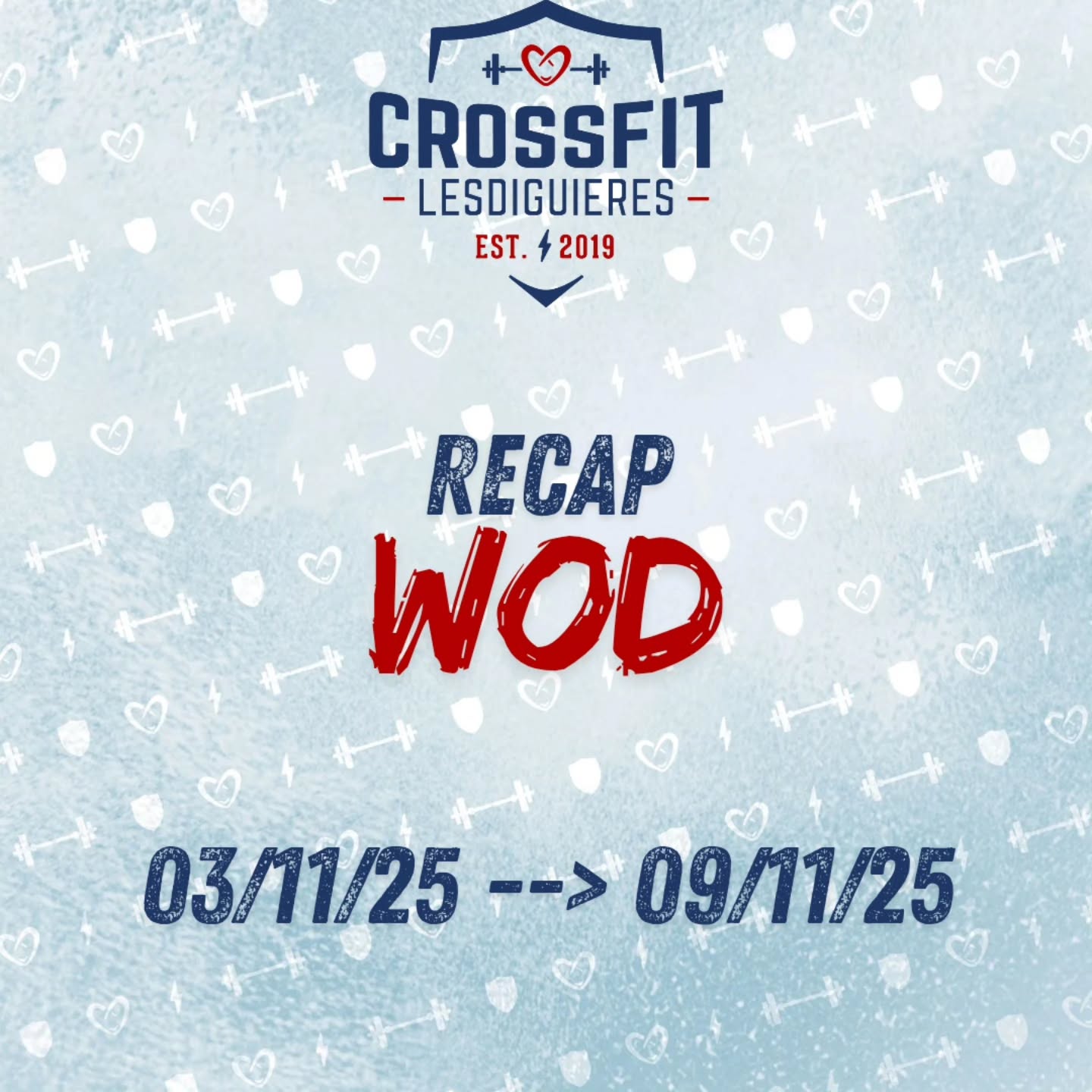 Retour sur les entraînements de la semaine dernière 🔥