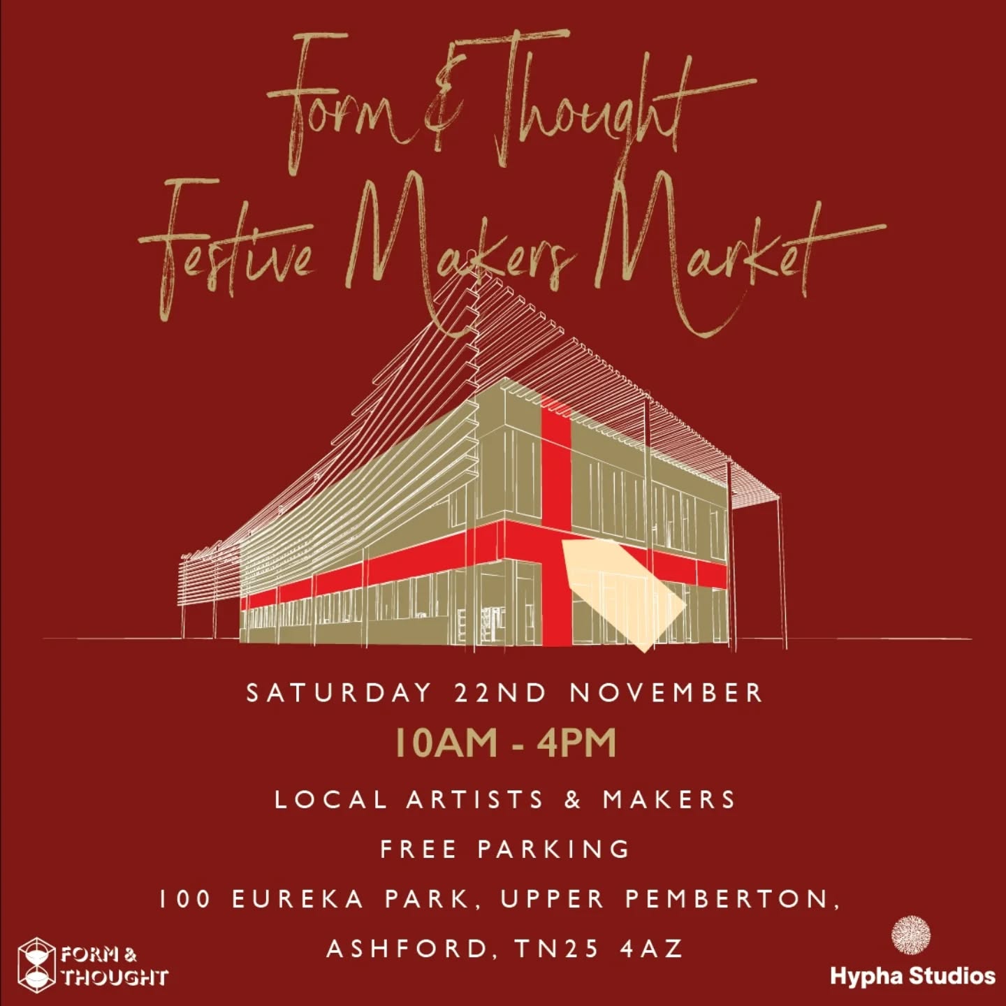 Just around the corner is the Festive Market, organised by @formnthought. I'm very excited for my work to be making an appearance alongside a solid selection of Makers and Artists.
Did I mention it's Free! And if you demonstrate your interest by going through their Eventbrite page you get a Free Homemade Mince pie on arrival!!!! (I've added a link under my bio!)
Saturday 22nd November
10am - 4pm
Free Parking!
#festivemarket
#artmarket
#makersfair
#christmasmarket
#christmasshop
#artforchristmas #ashford #kent #festive #presents #gifts #giftideas #artisticgifts #formnthought
