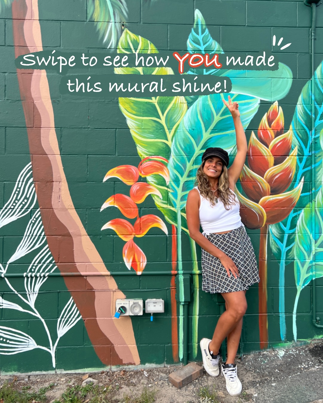 Today I wanted to share some beautiful photos of people who stopped by Palm Beach and took a moment to capture the mural I painted there for @bellepropertypalmbeach 💚
It’s incredibly rewarding to see this artwork come to life through you — every smile, every pose, every visit reminds me why I do what I do. When art meets people, it stops being just paint on a wall and becomes connection, good energy, and part of the community.
Thank you so much to everyone who took photos, tagged, and shared — you made this mural a special little piece of Palm Beach. 💛
If you haven’t had the chance to see it in person yet, it’s at 11 Palm Beach Ave. Don’t forget to stop by, take a photo, and tag us — I love seeing all your pics✨