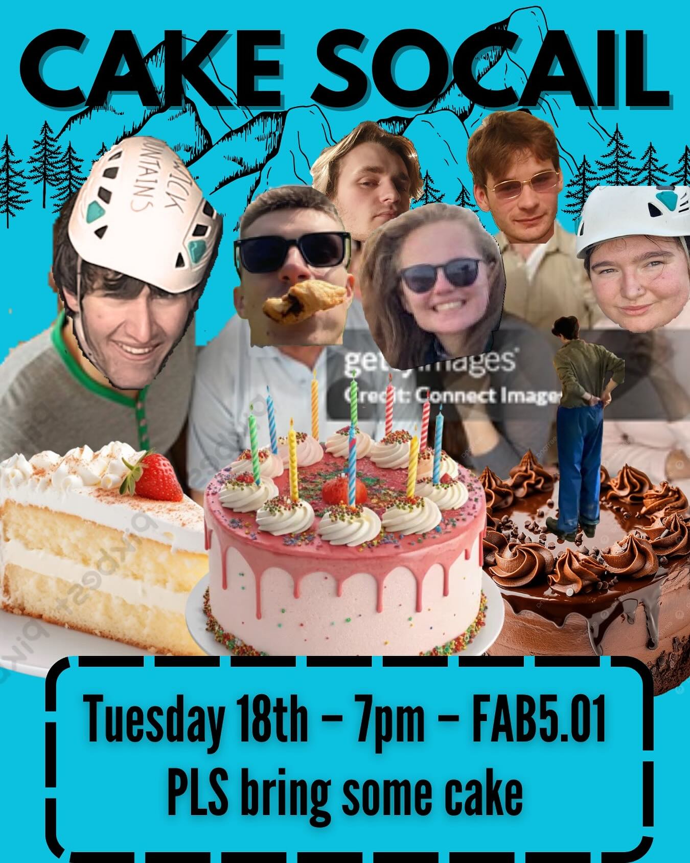 Hello once again,
We are holding one of our world famous CAKE SOCIALS next week on Tuesday please come along. Should be cake, maybe some Among Us again, who knows where the night will take us… P.S. This is a sober social ;)