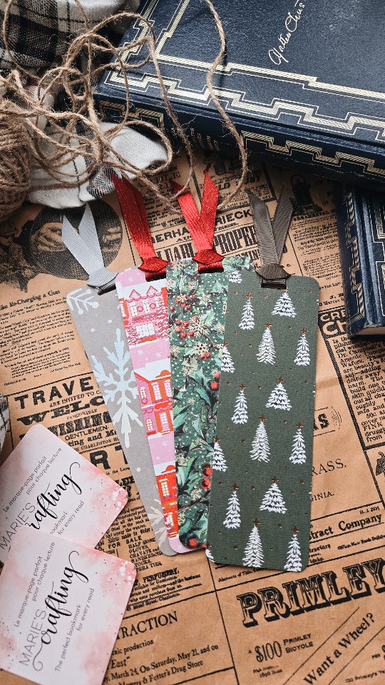 |FR| 🌲 Préparez avec moi la toute première commande reçue lors de la sortie de la collection hivernale! Que des bons choix! ❄️
______
|EN| 🌲 Prepare with me the first order of the winter collection! So many good choices! ❄️
#mariescrafting #chritmasgifts #booklover #bookstaqc #bookmark #smallbiz #canadiansmallbusiness #bookishshop #lecture