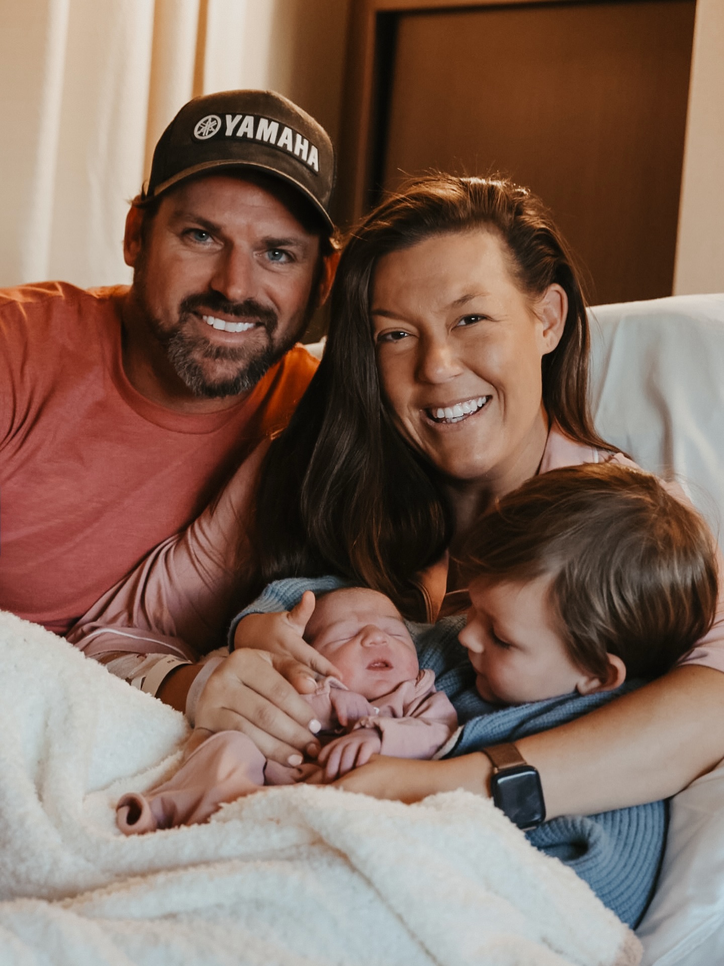 Two babies, two tired parents, one very full heart 🤍
+
+
+ 📷 @mass_moto_media
+
+
+
+
+
#pregnancyjourney #babygirl #toddlermomlife #boymom #girlmom #familyphotos #newborn #postpartumjourney #familyof4 #babygirl #newbornbaby #newmomlife #hospitalphoto #fresh48 #motherhoodmoments #mamahood #momof2 #siblinglove👫