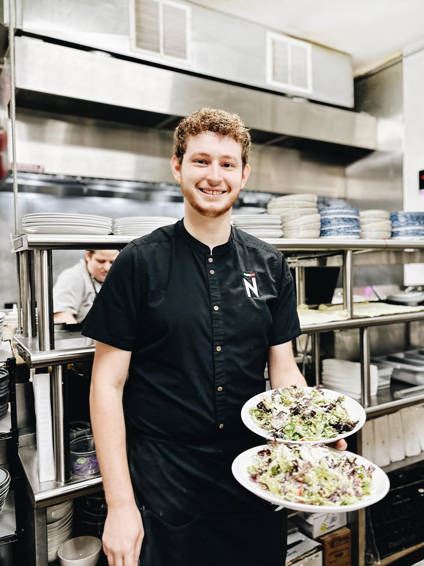 Meet Jacob, one of our lead servers and, quite honestly, a true staple at Noto.
Being a server is about so much more than taking orders and delivering food. There is a real craft to providing excellent service, and Jacob embodies it completely. Heâs here to share his knowledge, guide you through your meal, anticipate your needs, and leave you with a warm smile and an experience that goes above and beyond expectations.
It takes a team of passionate individuals to run a restaurant, and Jacob is a true leader among our front-of-house team. He trains new hires, teaching them Notoâs core standards and how to deliver exceptional service to every guest. Heâs also the type of person who steps in wherever heâs needed, whether thatâs washing dishes, bartending, or helping out on the pizza station. No task is too small or beneath him, and no challenge too big or intimidating.
Thatâs just the kind of person Jacob is, someone weâre incredibly fortunate to have on our team.
Jacob embodies everything Noto stands for: curiosity to try new dishes, a passion for learning and sharing knowledge, a dedication to creating the perfect night out for our guests, and a deep sense of camaraderie with his team.
Thank you, Jacob, for your many years of service and for being a true star âď¸ in our Noto family.