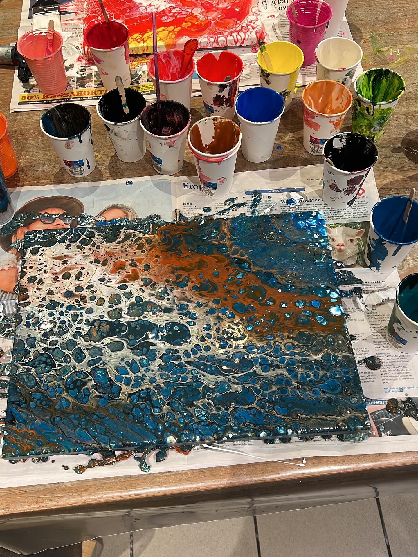 Heerlijk om te doen! Wanneer kom jij een workshop bij me doen? Kijk op mn site voor opgave en info