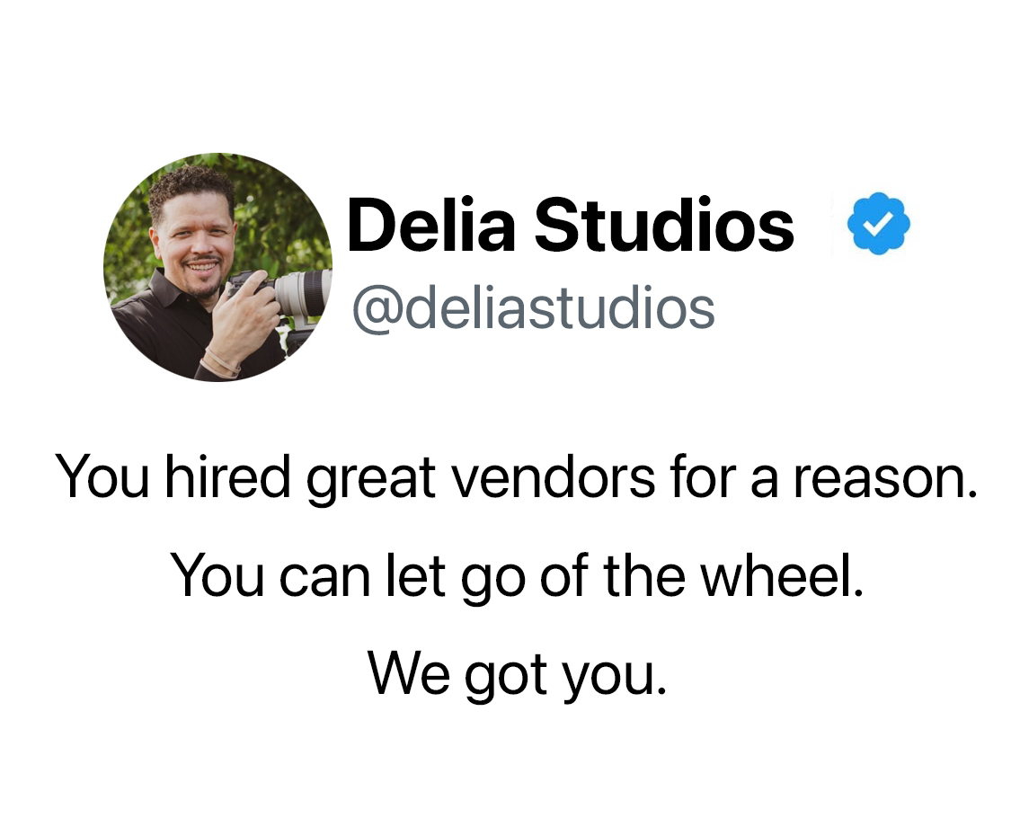 Sharing a little wedding wisdom from 15 years behind the camera.