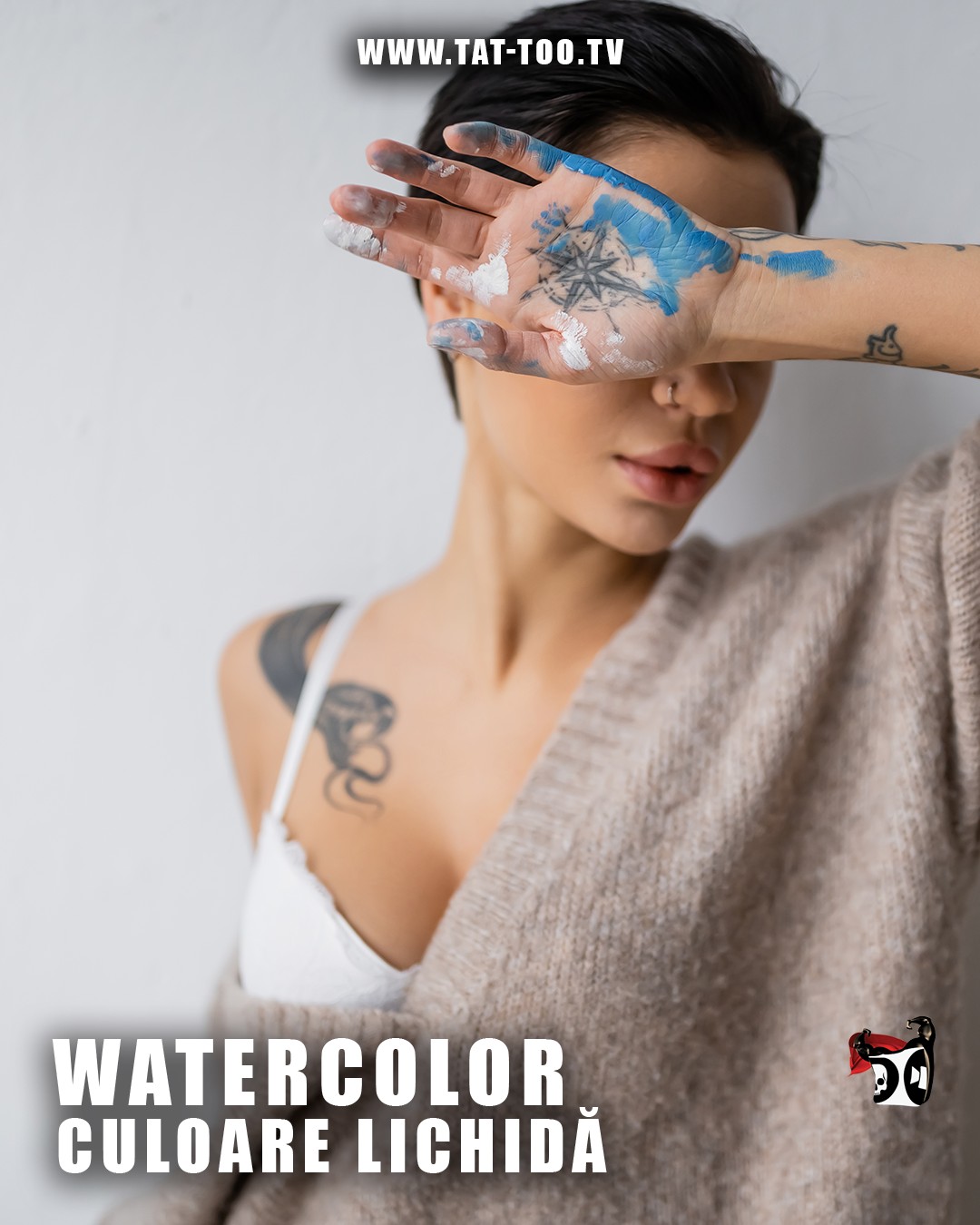 Watercolor - Culoare Lichidă
Asemănător aquarelei, utilizează culori vibrante combinate cu linii subțiri! Efectul de 'picături' de culoare pe piele creează designuri abstracte și fluide. Parcă ai avea o pictură pe corp - fresh și artistic! 🎨💧
#WatercolorTattoo #AquarelleTattoo #ColorSplash #ArtisticTattoo