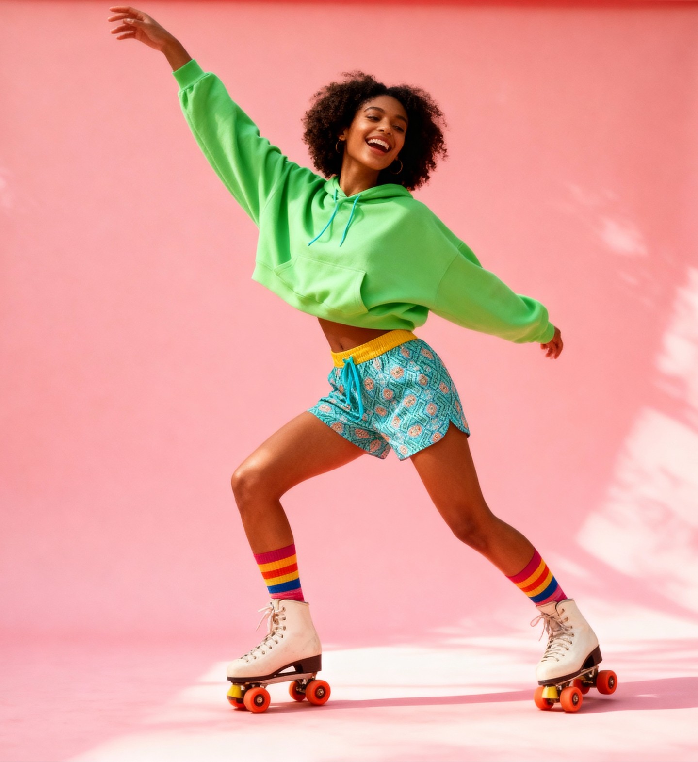 Every pattern starts with a carved block.
What does it take to turn a woodcut print into a short you can roller skate in? At JimJim&Co, every piece begins in the studio—carved, inked, and hand-pressed by master printmaker Jim Sherraden, then reimagined for movement and comfort by Yara in Switzerland.
From the first cut to the final stitch, our process honors tradition while creating something entirely new.
Visit and shop at jimjimco.com.