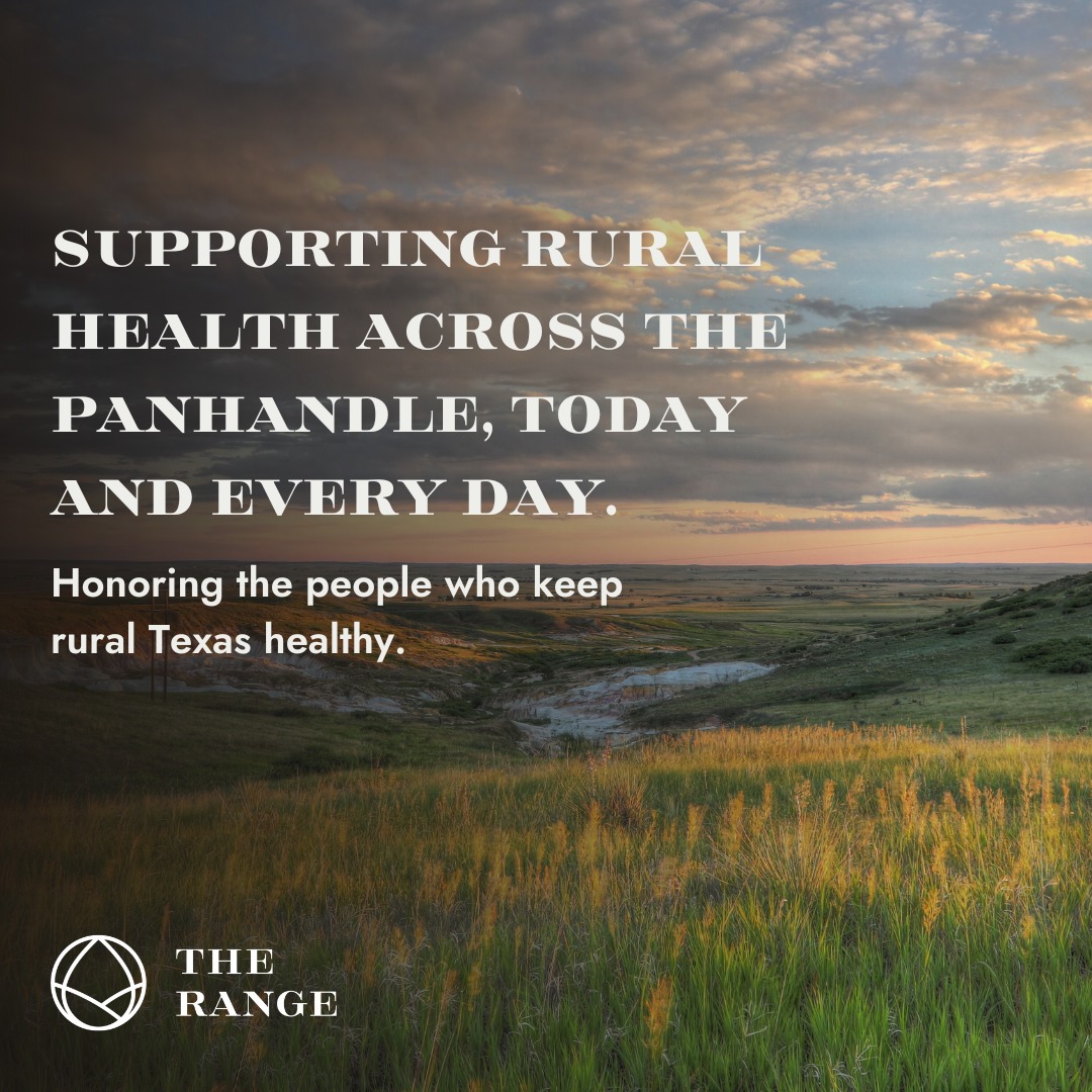 If you’ve been following along, you know we’re working hard to strengthen rural health and expand access to care across the Texas Panhandle. Today is Rural Health Day, a day to recognize the resilience of rural communities and the healthcare professionals who show up every day to meet their unique needs. We appreciate them and are committed to helping ensure that every person, in every corner of the Panhandle, has access to quality care. #TheRANGE #PowerOfRural
