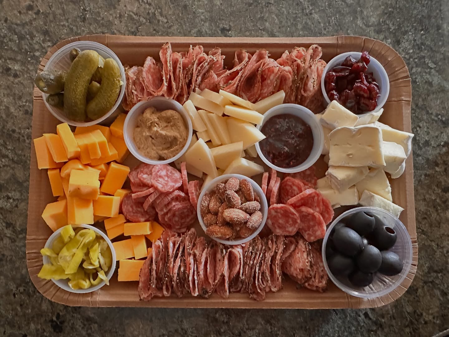 My dad wanted to bring something to social hour, I will put something together in 5 minutes. 🤗💙🎁 #dad #friends #social