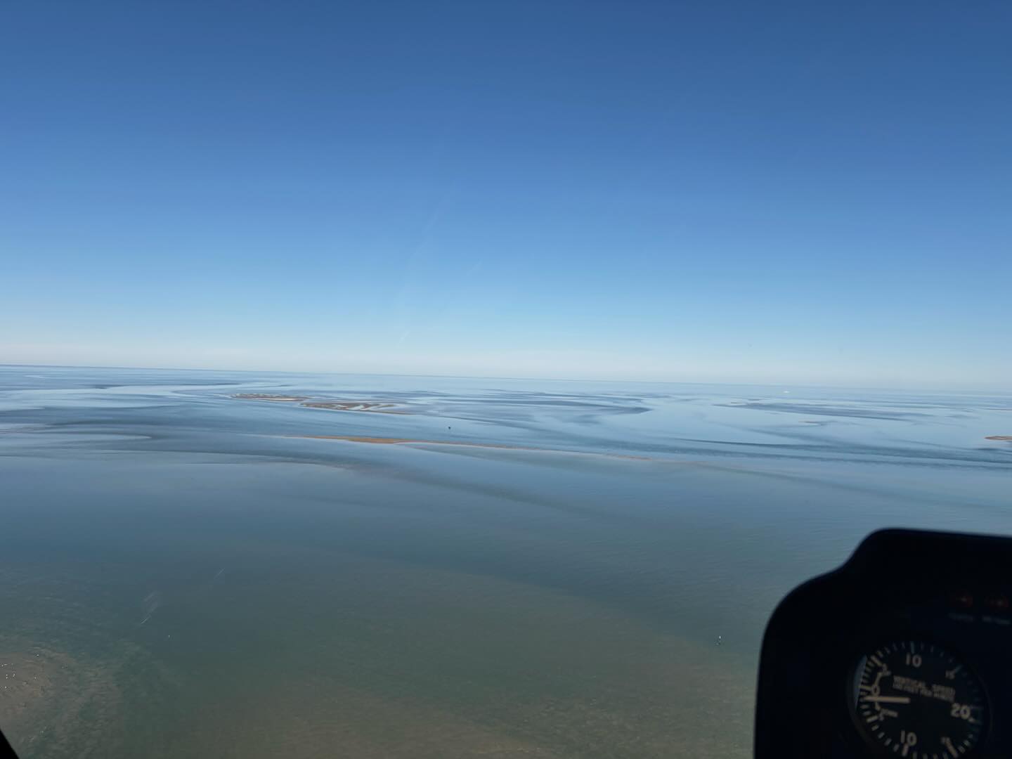 It’s been a long time since we’ve seen it like this - talk about slick calm!