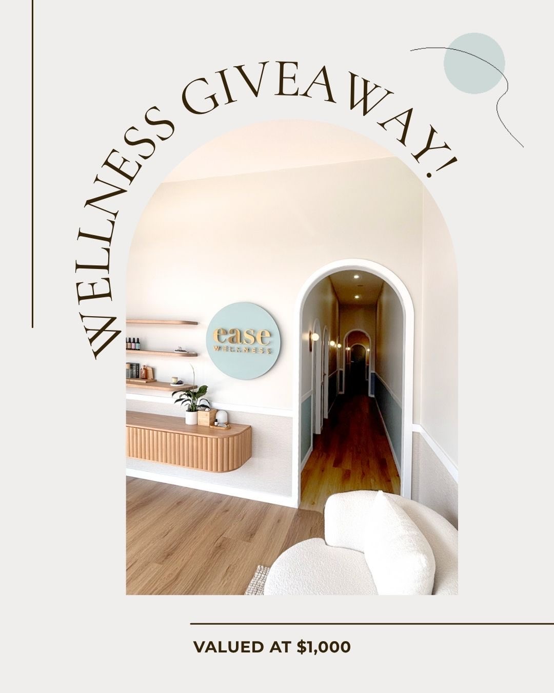 🌿 Ease Wellness $1,000 Giveaway! 🌿
To celebrate the opening of our beautiful new clinic in Hurlstone Park, we’re giving one lucky winner a Wellness Prize Pack valued at $1,000 — the ultimate gift of relaxation, nourishment, and holistic care.
✨ The Prize Includes:
💆♀️ 3 x 60-minute massages with one of our incredible practitioners
🌿 1 x session with an Ease Wellness practitioner of your choice
🎁 A Wellness Gift Pack filled with beautiful products from:
– @fouettee_atelier
– @sisuu.life
– @mayaenergyalchemist
– @rooftopbees
– Pana Organic
– Pukka Teas
How to Enter:
1️⃣ Follow @ease.wellness.clinic
2️⃣ Tag 3 local friends who’d love a little more wellness in their life
(Each set of 3 tags = 1 entry. Enter as many times as you like!)
Bonus entries for following our friends who contributed to our wellness pack ☝️
Winner will be drawn on 20 December 2025 and contacted via DM.
✨ Good luck — we can’t wait to share this with someone special in our community.
Full Terms & Conditions:
🔗 https://www.easewellness.com.au/legals