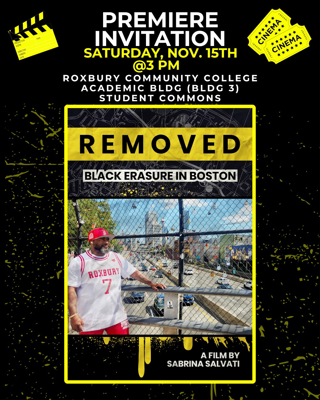 📢 Documentary Premiere – Nov 15
Director Sabrina Salvati’s REMOVED exposes the displacement of Black communities in Boston and the takeover of White Stadium.
Be there. Be informed. Be part of the movement.
Register: bit.ly/47VGuNf
📍 Roxbury Community College, Academic Bldg. 3 — Student Commons
#SaveFranklinPark #FranklinParkDefenders