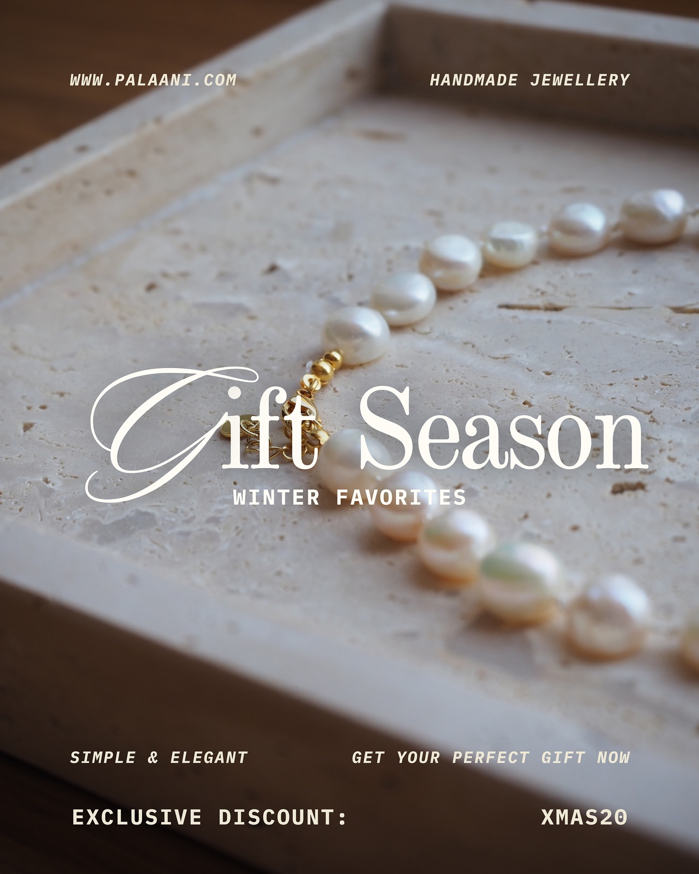 ✨GIFT SEASON IS ON✨ come shop your perfect gift at www.palaani.com 💛🎄
Pssst 🤫 don't forget to use XMAS20 for special 20% off.