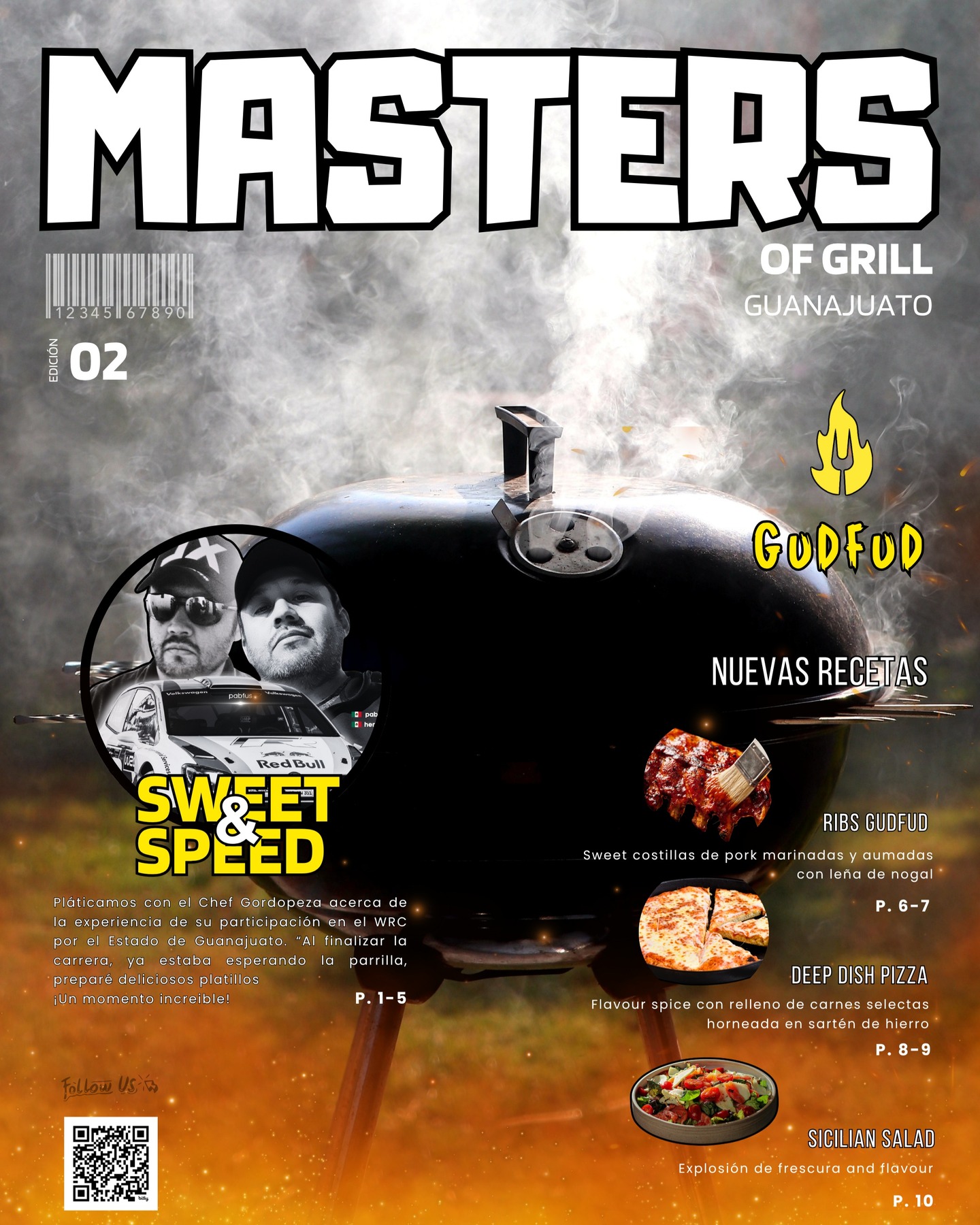 Este sábado disfrutaré convivir con amigos parrilleros y aprenderé bajo la tutoría de @mata_grill_master deliciosas recetas para posteriormente, disfrutar al calor de la parrilla bajo un ambiente Dark Grill con el Chef GORDOPEZA, especialista en deleitar las papilas gustativas a través de una explosión de sabores.
#gudfud
#chefgordopeza