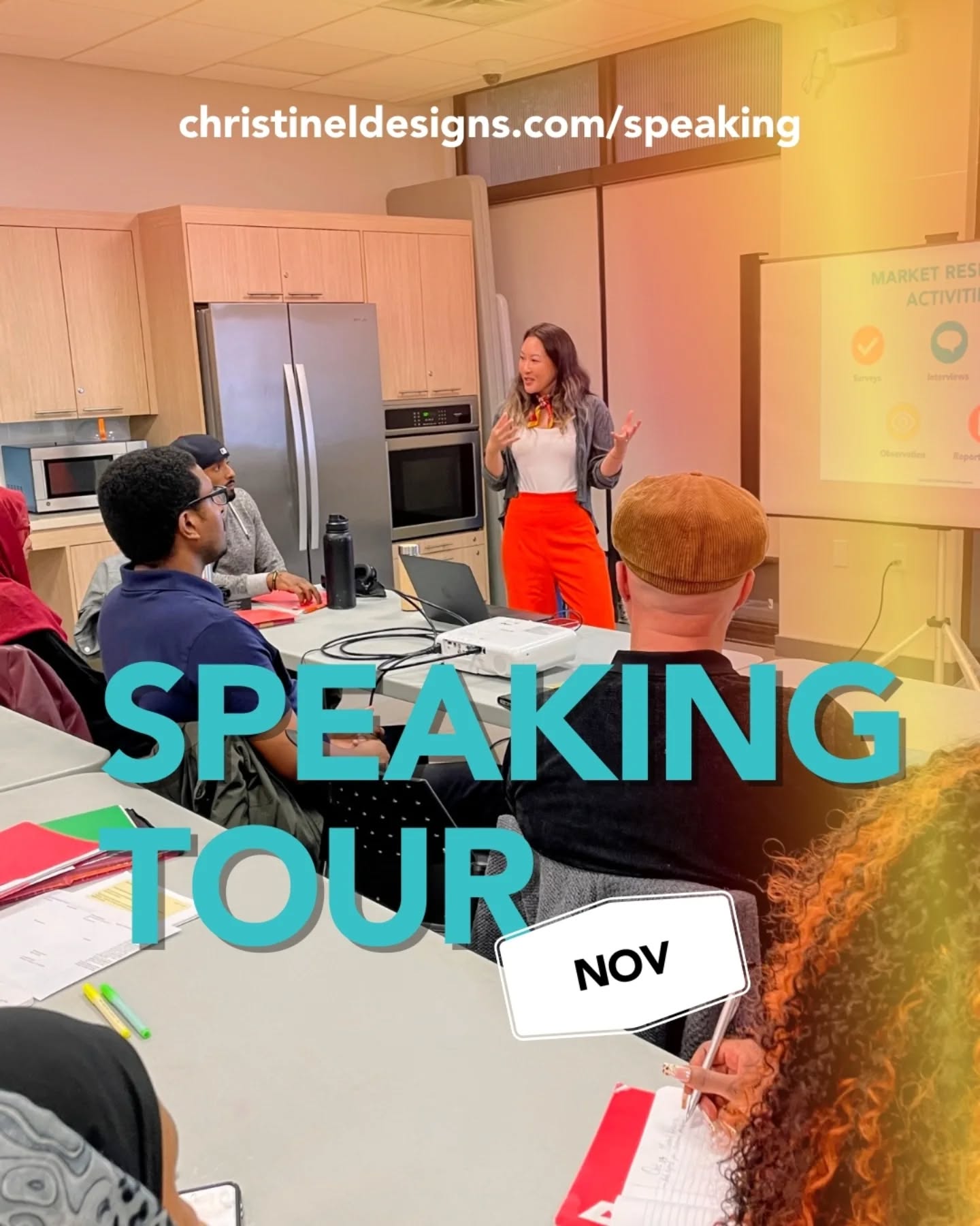 This month is full of big feelings and even bigger conversations.
In November, I get to:
• Celebrate wrapping up a 4-week program with @JellySocial that helped me share my most vulnerable version of my story
• Join a panel for entrepreneurial students on values, alignment and building a business that feels like YOU
• Break down my video content creation process in a live webinar with my long-time client, @Prospology
• Teach accelerator program founders from my hometown technical skills to stand out and uplevel with @canva in a saturated marketing world of ai
Every space reminded me: your story is your power, your values are your compass, and your work is your legacy.
Thank you for being on this journey with me 💛🎤
#Speaker #Workshop #WorkshopFacilitator #WomenInBusiness #EntrepreneurLife #BIPOCBusiness #speaking