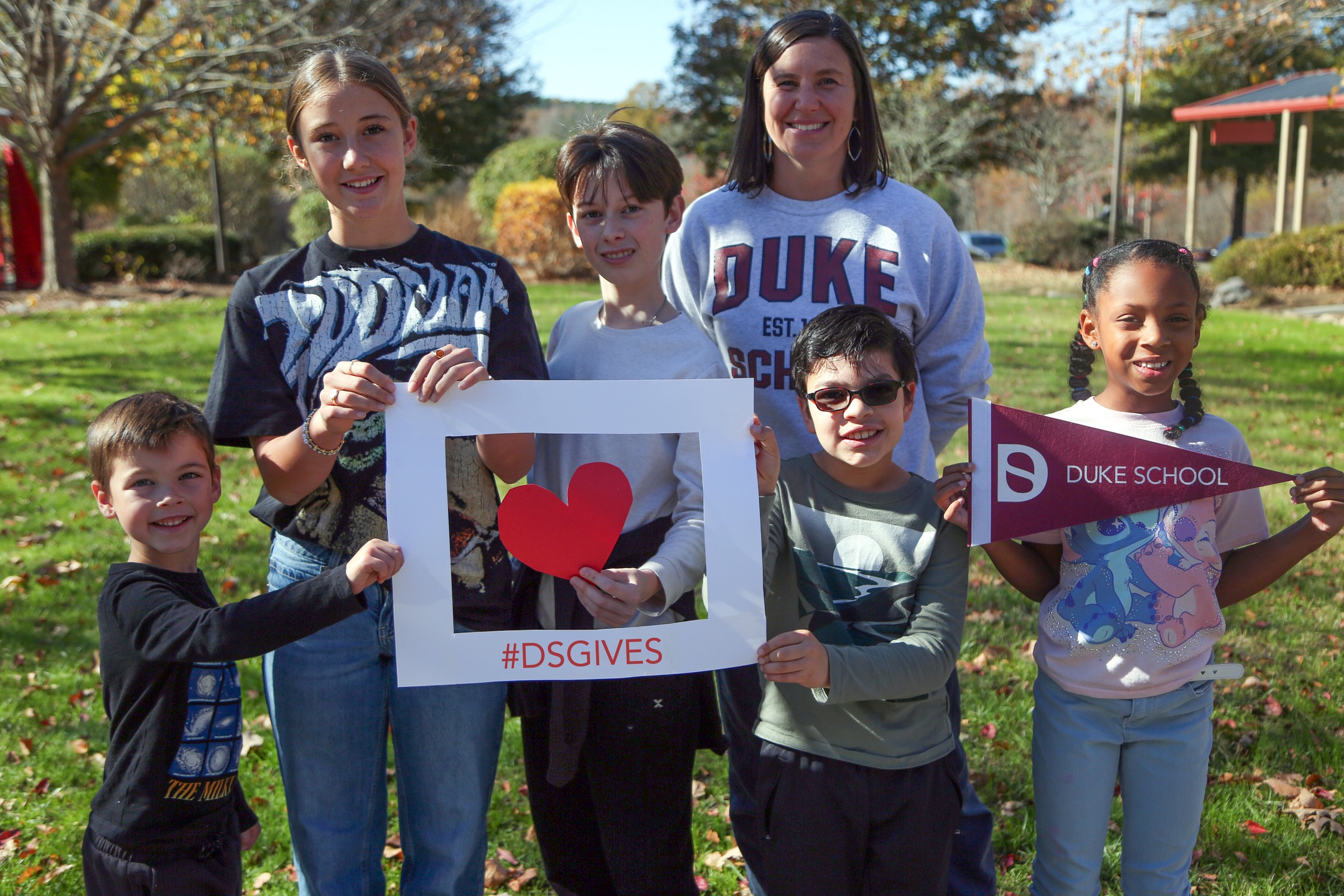 🧡 As we enter a season of gratitude, mark your calendars for #GivingTuesday on December 2nd and join us in supporting the heart of Duke School! On Giving Tuesday, we celebrate a community that comes together to make Duke School a place of generosity, gratitude, and belonging.
Our goal this year: 100% parent/caregiver participation and $350,000 to the Dragon Fund!
When you give to the Dragon Fund, you strengthen what makes our community thrive—our students, our teachers, and the programs that spark curiosity, creativity, and connection. Every gift, no matter the size, makes a meaningful impact on daily life at Duke School and reflects the spirit of a community that lifts one another up. Together, we can reach our goals. Let’s make it happen! Stay tuned for more details!