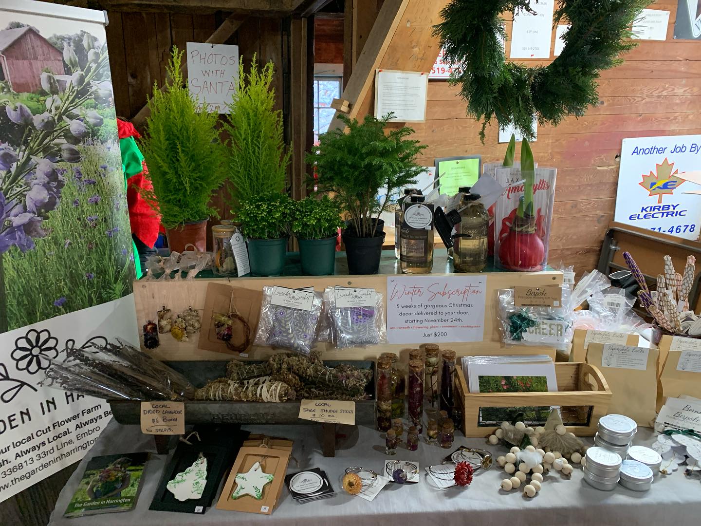 We are in at The Harrington holiday market today from 11-3! Stop by to see us for some great new products this Christmas!