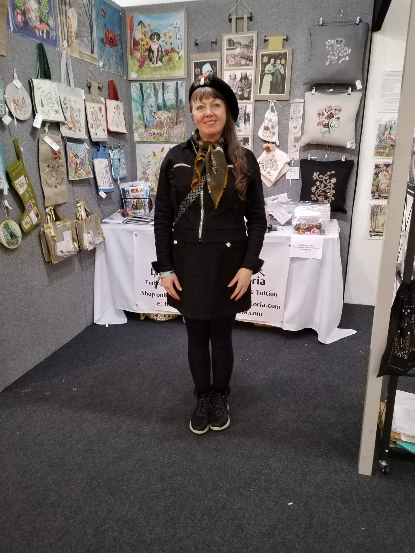 Thank you to every visitor to my stand today @knitandstitchshows
It has been amazing!!! ❤️❤️❤️
#knittingandstitchingshow #harrogate