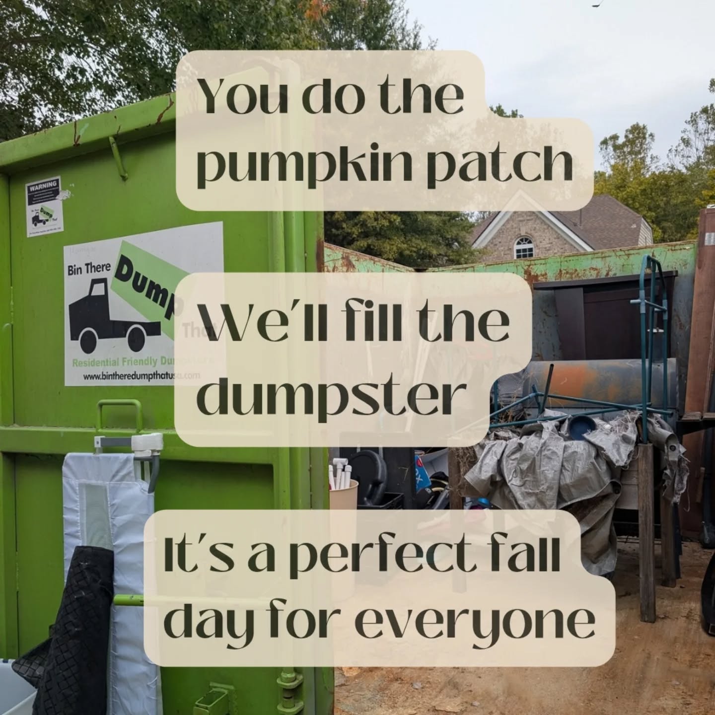 It's garage, attic, and storage unit season!
🍁Want to be able to get your car into your garage this winter?
🌲Struggling to get your Christmas decorations out of the attic, or put the Halloween stuff away?
💲Want to stop paying $300/mo for your storage unit??
We are SO READY to help! These cloudy fall days and a dumpster GIVE US LIFE!!
Also remember that for all sessions scheduled in November, part of the proceeds go to St Jude, so this is the perfect time to get your large spaces organized.
Comment "fall" for a free virtual consult/estimate!