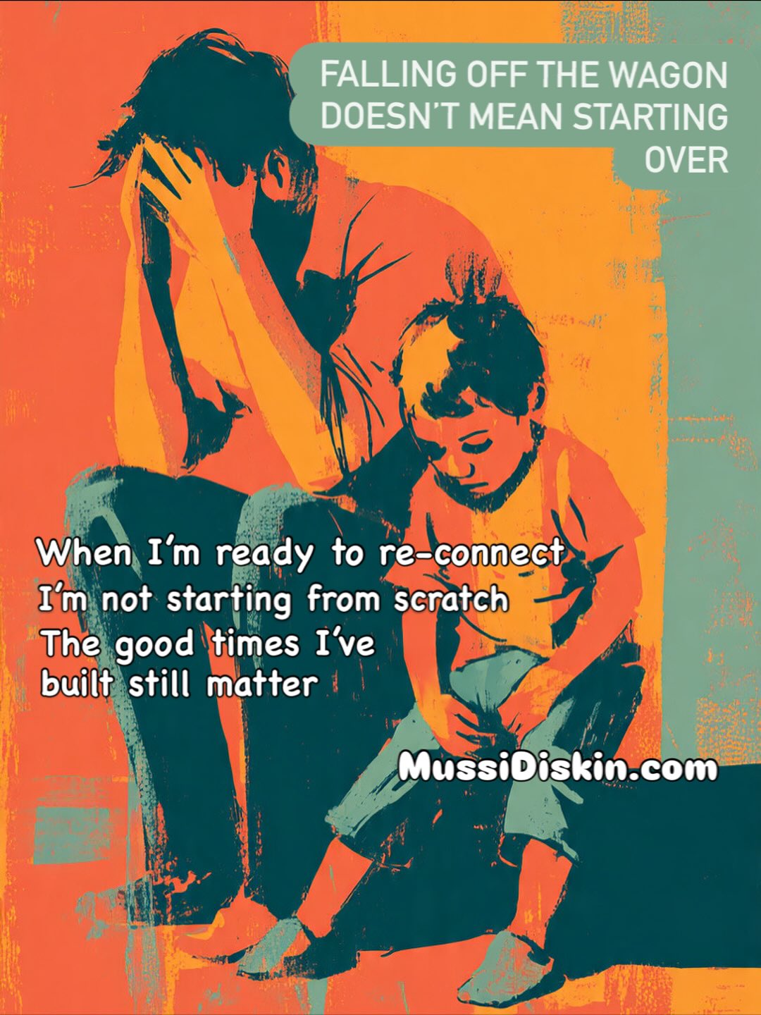 You know the expression “I fell of the bandwagon”?
Imagine how absurd it would be if any time someone falls off the wagon they somehow landed back at the start of the journey, and had to begin the travels all over again?
It just doesn’t work that way.
Wherever I fell off, that’s where I’ll stay till I get the courage and strength to stand back up, brush off the dust, and climb back up on the wagon.
Lots of times my house runs the way I want it to. My parenting is something I’m proud of. My family feels like a blessing and all is well.
And then there I times when I feel like I’ve fallen off the bandwagon and everything is just chaos and disaster. I just don’t have it in me to smile or connect.
But you know what? My family isn’t chaos and disaster.
All of those good times- they happened, and they still exist. I’m this far down the road, and everything I’ve traveled doesn’t disappear just cuz I fell off.
So when I’m ready to dust myself off and get back on again, I’m not building connection from scratch.
Once I can reset and access my heart, the love and connection is all still there, and I get to continue right where I left off.
❤️Mussi Diskin
#inspiration #parentinginspiration #nurturedheart