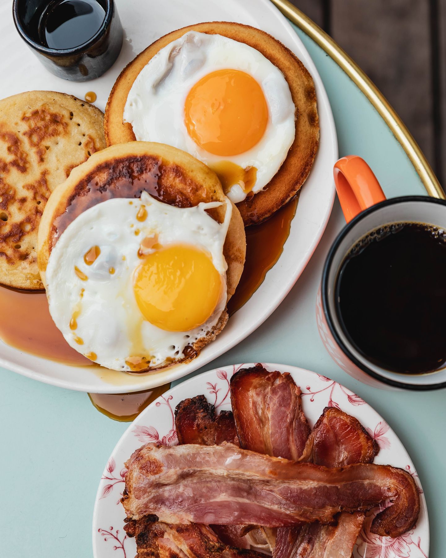 Savoury pancakes.
📸 @alicepages