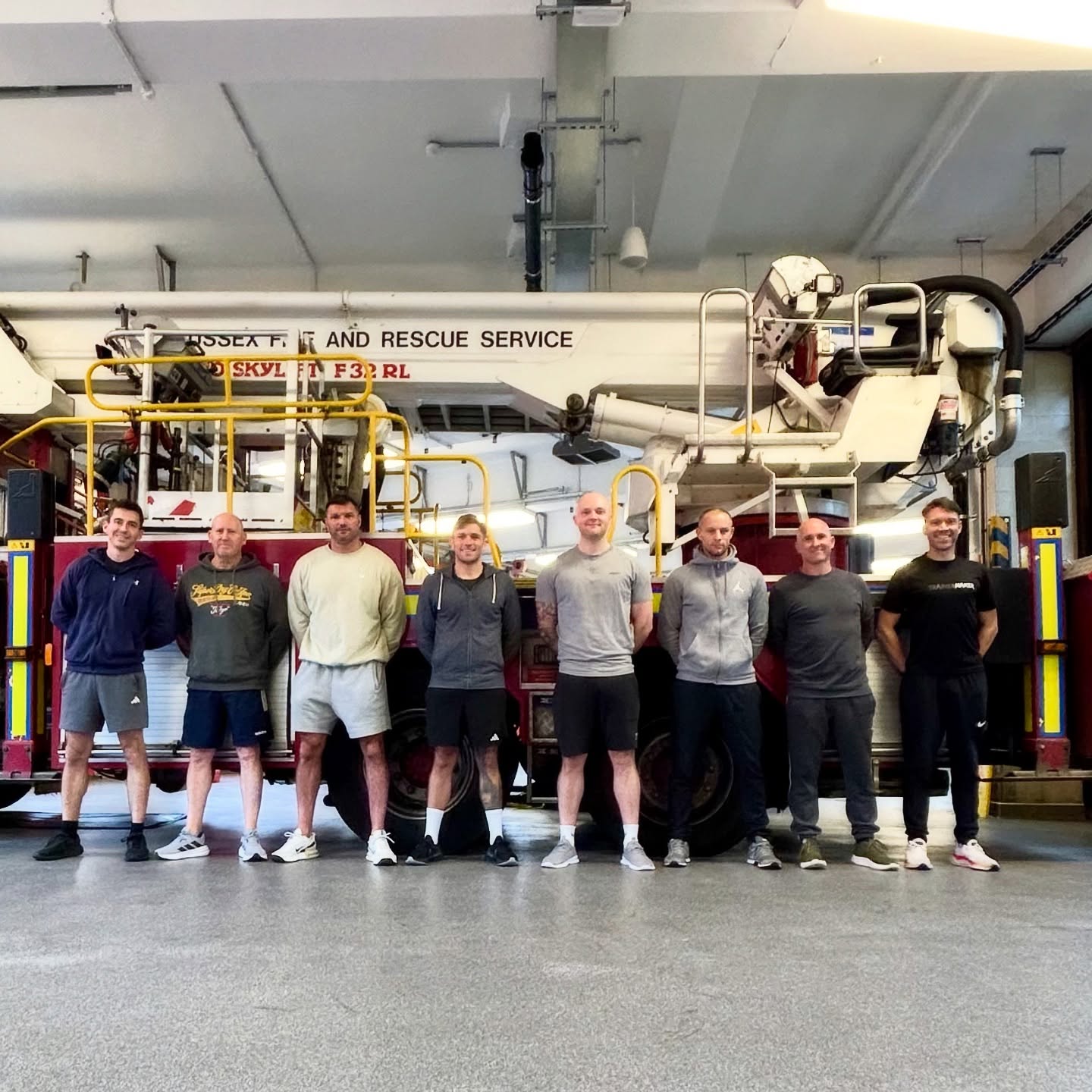 It’s been a great week in Brighton with @eastsussexfrs delivering a PTI course to a fantastic group! These guys are FIT. #eastsussex , you are in safe hands!! #firefit #firefighter #fitness