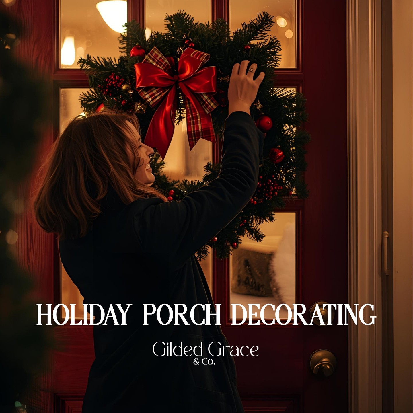 Bring timeless holiday charm to your doorstep effortlessly. From custom porch pots to lush garlands and handcrafted pine wreaths, we design and install a picture-perfect holiday welcome.
