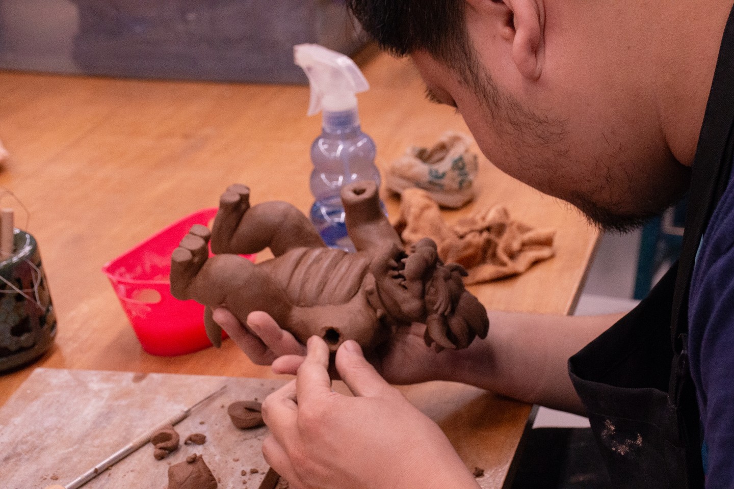 One of our talented member artists and MIY Studio members, Nhat, is hard at work on his latest clay creation. 🎨👐
These behind-the-scenes moments capture his meticulous process — the focus, the patience, and the passion he puts into every detail. It’s been amazing to watch how quickly he has grown as a clay sculptor and creator. His dedication shows in every line, texture, and expression he brings to life.
At MIY Ceramics & Glass Studio, we’re proud to be a creative home for artists of all levels. Our community thrives because of makers like Nhat, who inspire us and remind us that there’s always something new to learn from one another.
Whether you're experienced or just starting out, MIY is the perfect place to explore, create, and connect through clay. 🏺✨
www.miyceramics.com
@nhothesculptor
#MIYCeramics #ClayArt #SculptureInProgress #ArtistAtWork #SupportLocalStudios #CeramicArts #CommunityOfMakers #ClayCreators #ArtInTheMaking #NhatCreates