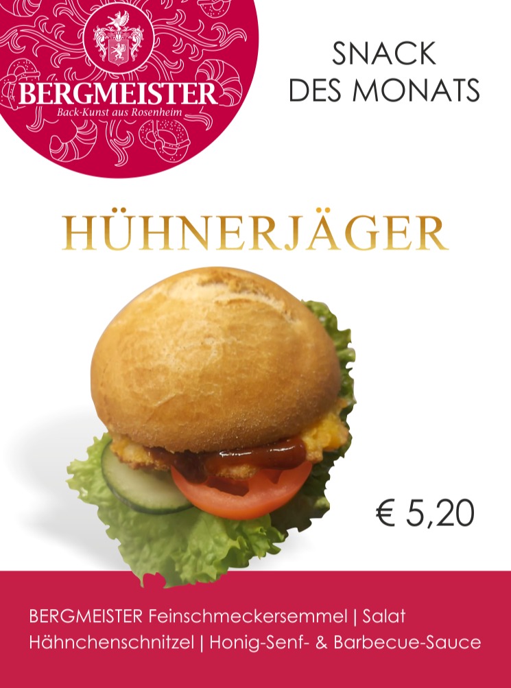 Dürfen wir vorstellen? Unser neuer Snack des Monats! 😍
Saftiges Hähnchenschnitzel, frischer Salat, Honig-Senf- & Barbecue-Sauce in einer knusprigen BERGMEISTER Feinschmeckersemmel – das ist unser berühmter HÜHNERJÄGER! Lass Dir diesen herzhaften Herbstgenuss in Deiner Mittagspause schmecken, oder genieße ihn gemütlich zuhause als Snack zwischendurch! 😊
Sichere Dir unseren Monats-Snack bis Ende November in jedem unserer BERGMEISTER Fachgeschäfte – und das gerne immer und immer wieder! 🥰
Wir freuen uns auf Deinen Besuch! 💯❤️😍
Dein BERGMEISTER-Team
#bäckereibergmeister #bergmeister #hähnchenschnitzel #leckerschmecker #handwerk #handwerkskunst #snacktime #snacking #brotzeit #angebot #monatsangebot #bäckerei #sparen #genuss #rosenheim #stadtrosenheim #kolbermoor #stephanskirchen #schlossberg #wasserburgaminn #wasserburg #neubeuern #badfeilnbach #feilnbach #rohrdorf #thansau