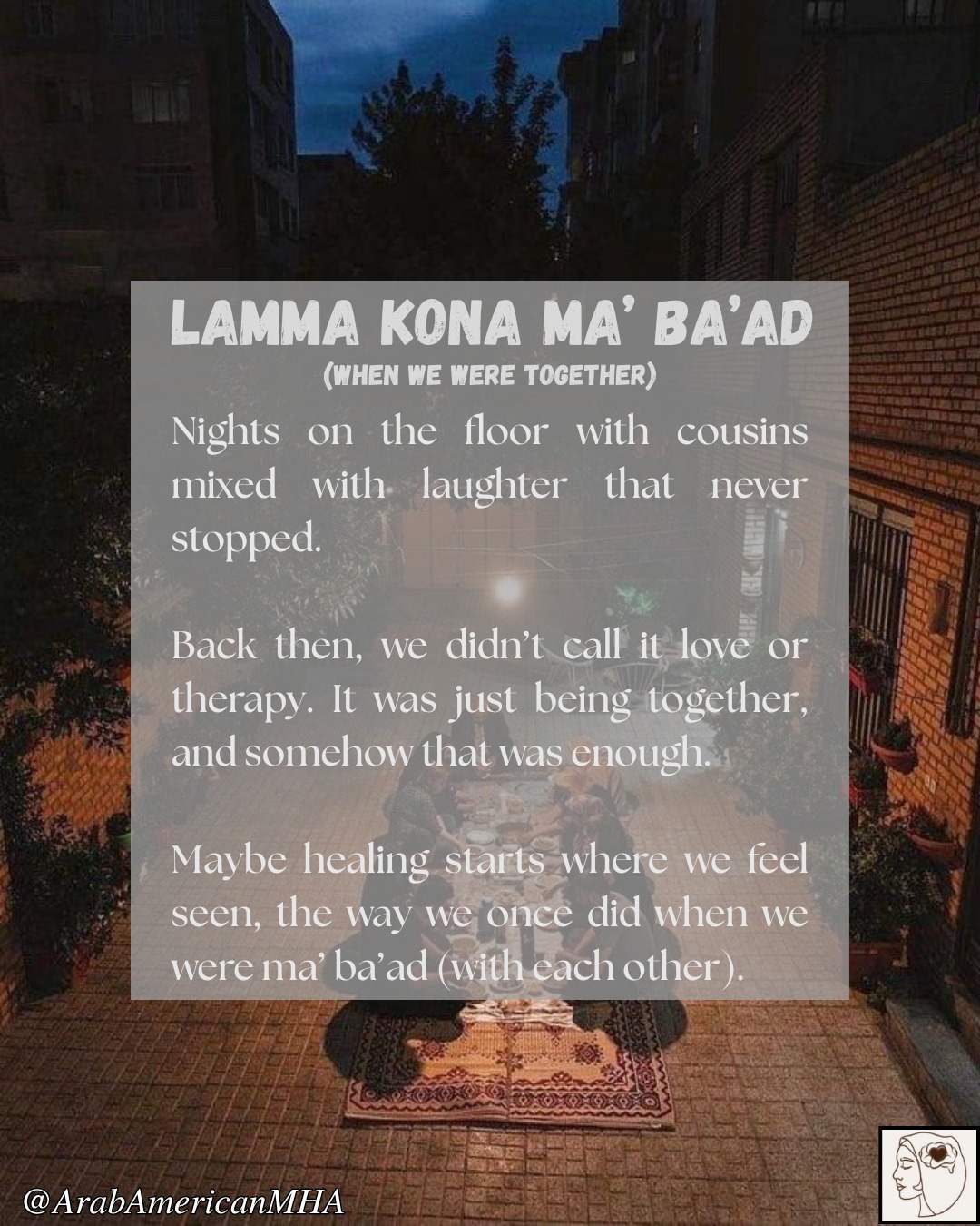#AAMHA #arabamericanmentalhealth #endthestigma #mentalhealth #mentalhealthmatters #arab #arabamerican #arabcommunity #culture #culturalcompetence