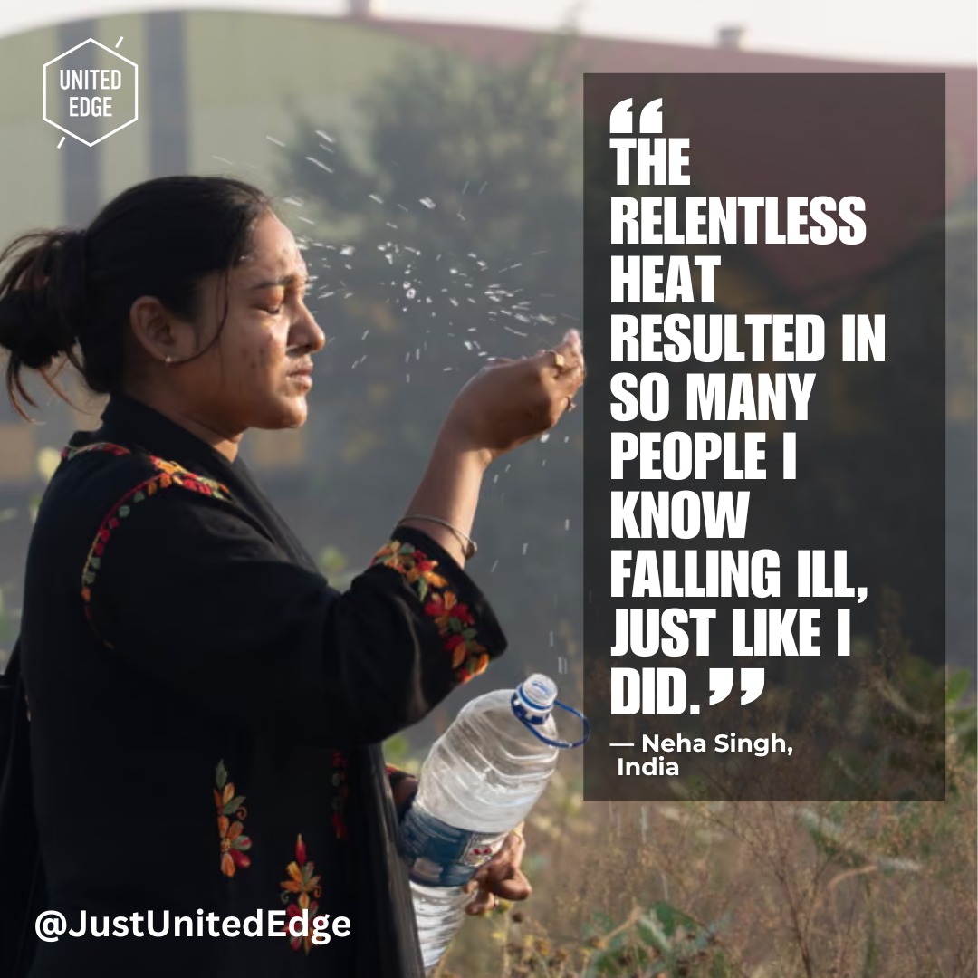 Neha, a young worker in Manesar, Haryana, describes how a scorching 50 °C heatwave pushed her body to the brink. This is climate breakdown, happening now, hitting workers, women, and low-income communities first and hardest. As temperatures rise beyond human limits, governments and industries can no longer ignore the cost of inaction. We need urgent protections, resilient workplaces, and real climate commitments that put people’s lives at the center. Read about her story here: https://bit.ly/4ph6Hgd LINK IN BIO
#ClimateBreakdown #IndiaHeatwave #ExtremeHeat #ClimateChange #Workers #Justice #Vulnerable #Communities #Haryana #GlobalWarming #ClimateCrisis #LaborRights #HeatStress #JustTransition #HumanRights #Adaptation #ClimateEquity #SustainableFuture
