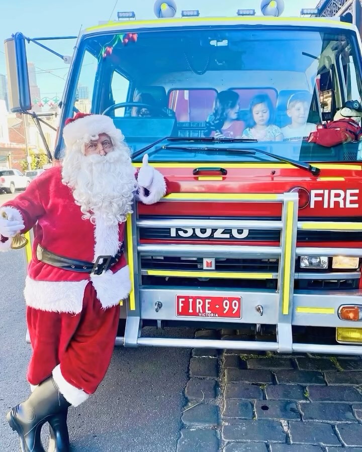 It was a sunny morning when the jingle of bells met the roar of an engine! 🎅🔥
Santa swapped his sleigh for his Fire Truck and rolled into town, ready to spread Christmas cheer in a BIG way!
From..
🎁 Fire truck rides to
🚒 Truck tours for the kids
🎅 And the most jolly guest of all — Santa himself!
the excitement was just the beginning… ✨
Because this year, Christmas was arriving with flashing lights and a whole lot of magic! 🎁🔥
But Santa wasn’t coming alone… 👀