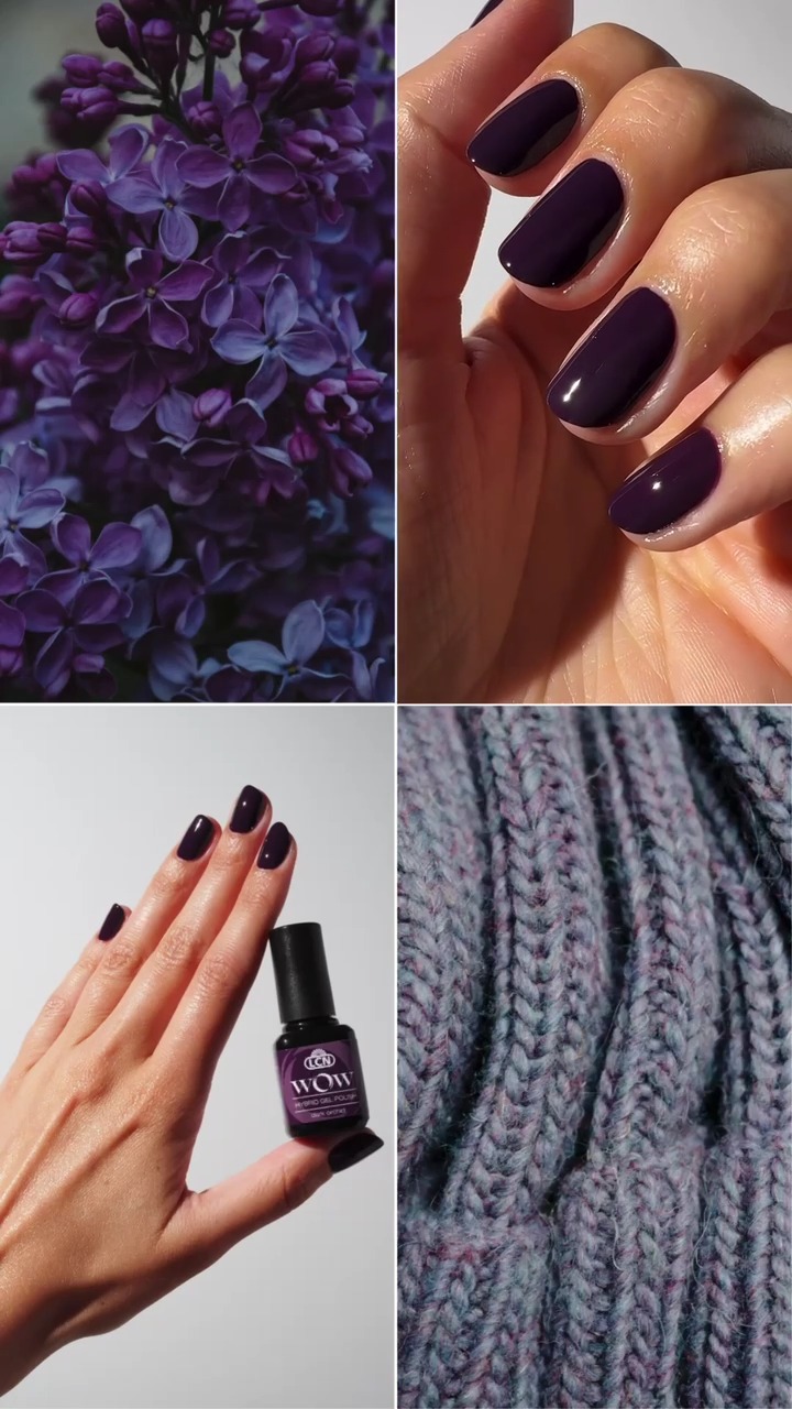 New in the Collection: “Dark Orchid” – Limited Edition Trend Color for Fall/Winter! 🍂❄️
This deep, rich purple combines elegance and intensity – perfect for the season of bold tones and strong statements. Dark violet is having a major moment!
🖤 For our nail studios:
Dark Orchid is available across multiple systems for maximum flexibility:
UV-Gel Polish | WOW Hybrid Gel Polish | Recolution Advanced | Nail Polish
🍇 Why now?
Dark purple hues look sophisticated and mysterious – less harsh than black but still powerful.
They’re the perfect match for cozy knitwear, wool coats, and luxurious accessories.
👉 Tip:
For extra intensity – model the color dark, finish with a glossy top coat, or go matte for a modern velvet touch.
Dark shades like this purple look stunning on both short and long nails!