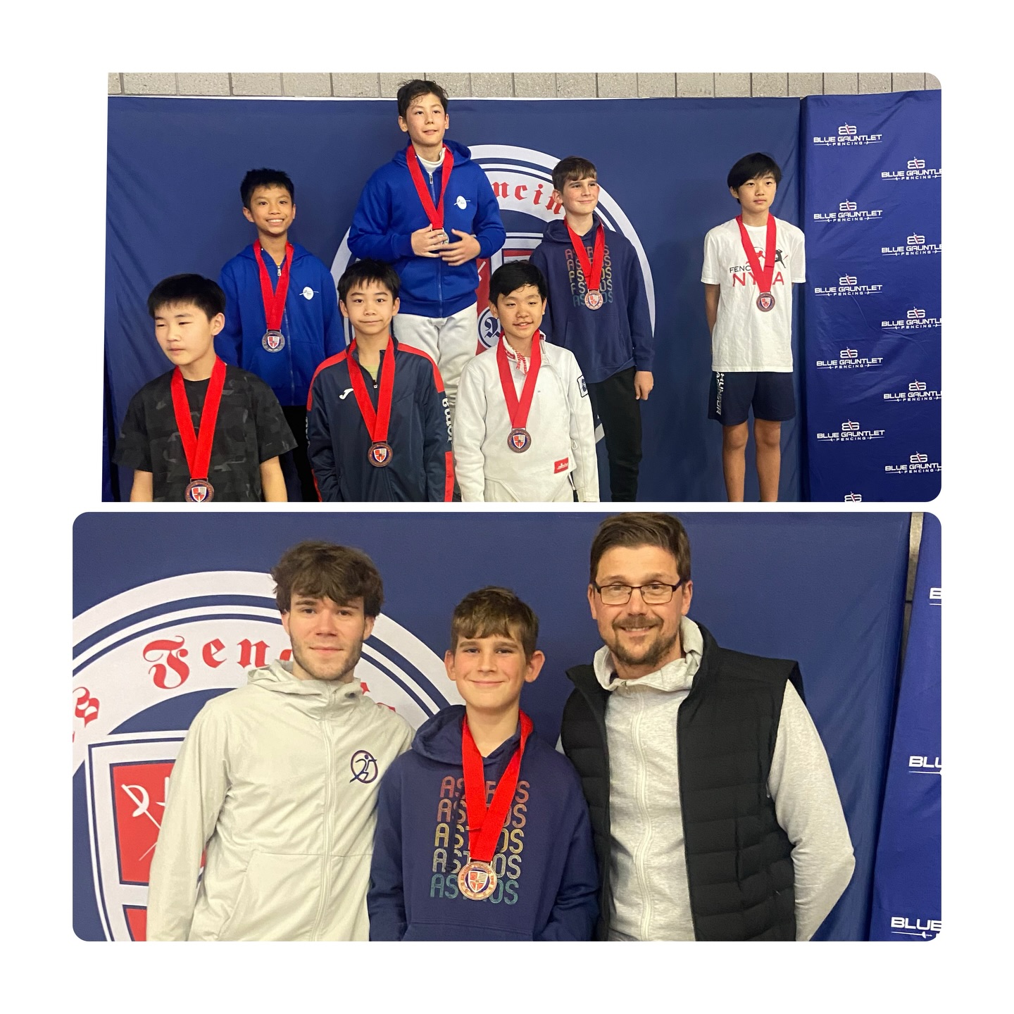 Morris Cup
Y12 Men’s Epee
Blake 🥉 Bronze ⭐️ ⭐️ ⭐️
Earns a D rating!!!
Great 👍🏽 job and congratulations!!!