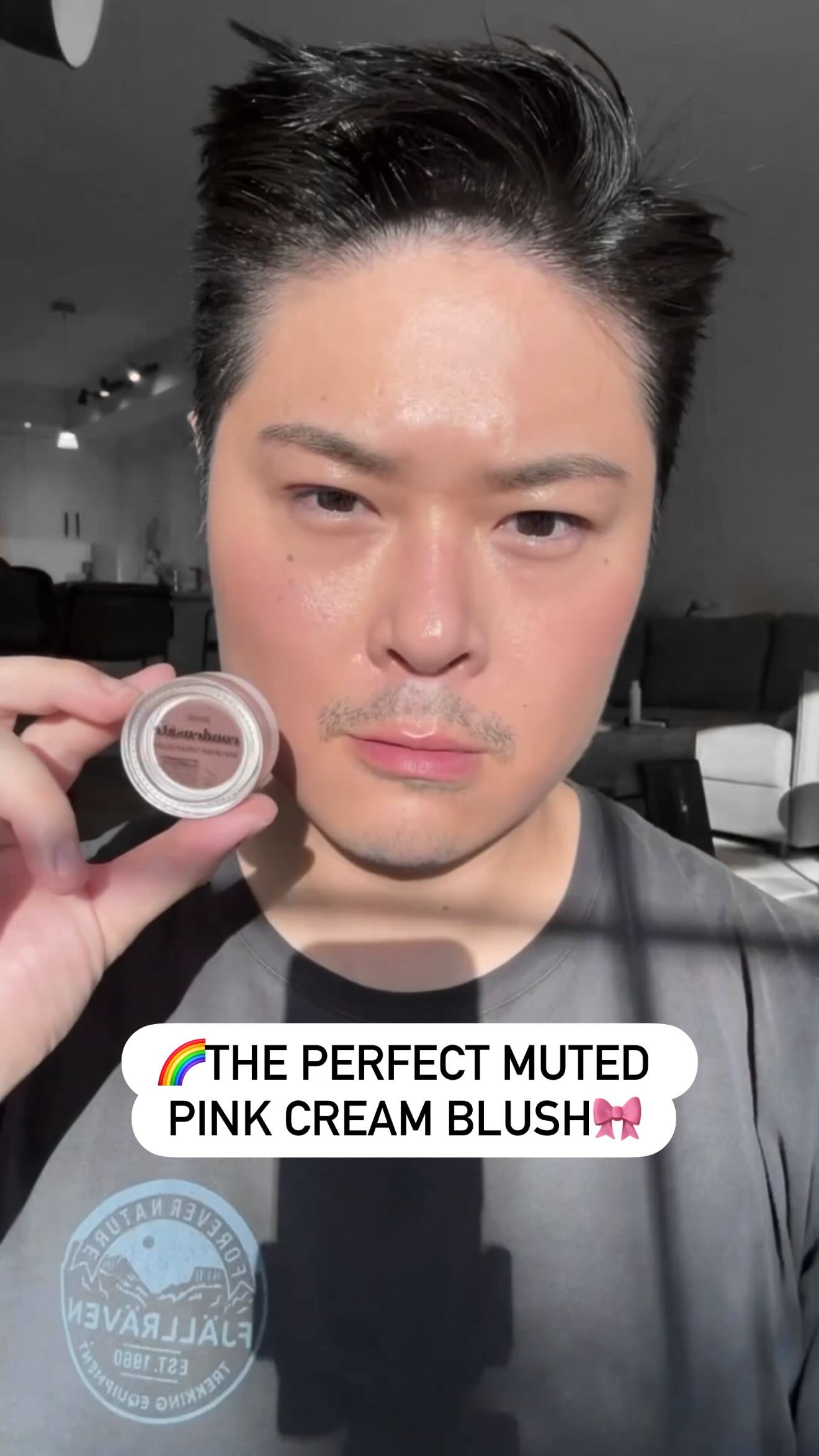 Shade: “Condensate” from our Toasted cream blush collection.
This shade was a hidden gem in our repertoire when it was first released 3 years ago, often ending up overlooked. But then, the olive and muted makeup community discovered it and it blew up.
We now rarely go 2-3 orders without a Condensate showing up in there and we have the pigment formula memorized in our heads haha.
It’s the perfectly muted, toned down, dampened pink that reads so natural on those who have cooler, olive, or more muted skin tones. On many people it ends up being this “mystery tone” that isn’t super distinct but just fits so well on the face.
Spent so much time indoors this summer I’m actually pale enough to wear it, so I’ve been popping it onto my cheeks nonstop the last few months.
Let us know in the comments if you’re a fellow Condensate fiend 😌 I know some customers are onto their third or fourth jars already! 🌿🌿🌿
#creamblush #blush #creammakeup #mutedblush #indiemakeup #indiebeauty