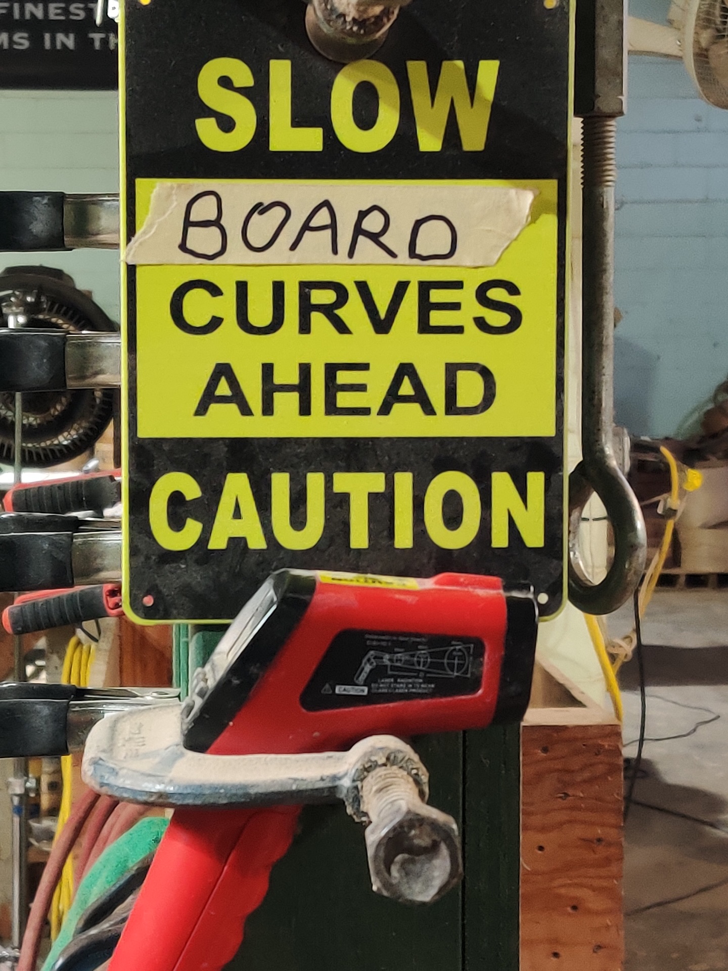 Slow board curves ahead Caution 🚨. A little behind the scenes at the Craviotto shop this week.