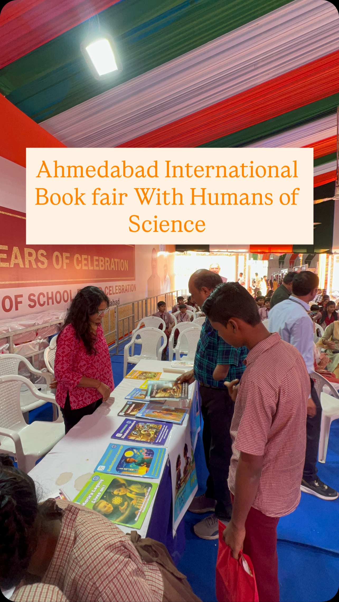 Catch us at AIBF2025 #stem #ahmedabadbookfair #aibf2025 ❤️💃🏻