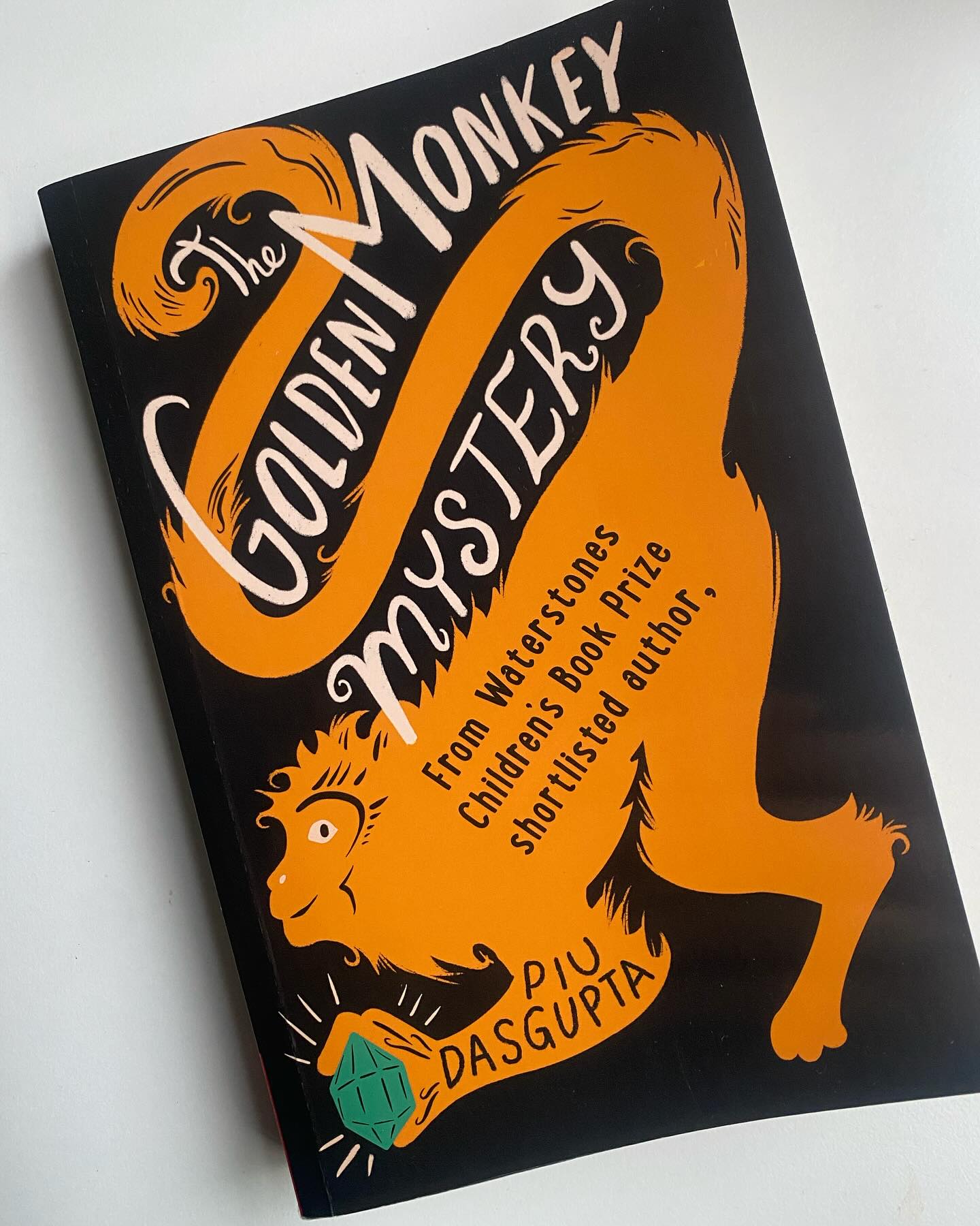 Just finished The Golden Monkey Mystery by Piu Das Gupta, coming in January from @nosycrow. What a fantastic edge-of-your-seat adventure story this is! It opens with a map by Jensine Eckwall @whoisjensine, who created all the lovely internal illustrations. I love a book with a map, but I don’t think I’ve ever laughed out loud at the inscription on a map before!
I loved Roma’s fearless, questing character, and her determination to do the right thing by the golden monkey (and I loved the monkey, and the whole idea of this beautiful rare creature appearing just outside her boarding school). I loved the setting and the way Piu describes it. I loved that Roma’s relationship with her father was tricky, and unresolved at the end. I loved that some of the female characters were inspired by real women. And most of all I loved that it was a fabulous new take on an old-fashioned, fast-paced, action-packed adventure story with brilliant characters. Oh, and I loved the both-way-up drawings too. Hurrah for illustrations in middle grade books!
Brava, Piu! I hope The Golden Monkey Mystery is a massive hit. Thank you @nosycrow for the proof copy.