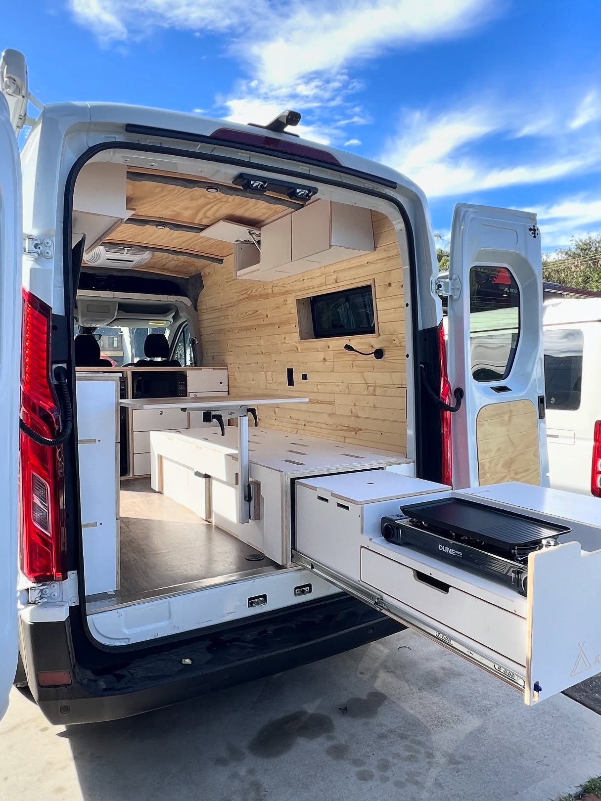 LDV Delivery 9 β
Custom layout designed for your van + lifestyle
Surfbox design
Full cabinetry: kitchen, storage, overheads
Electrical system: battery, charger, inverter, lights
Solar setup
Water system: tanks, pump, plumbing, sink
Insulation, flooring + wall/ceiling lining
Slide-out kitchen + pantry options
Lighting package (LED + dimmers)
Accessories: awnings, microwave and fridge
This campervan is ready to chase the magic πͺ
#kataLDV #ldvdelivery9 #camperlifestyle