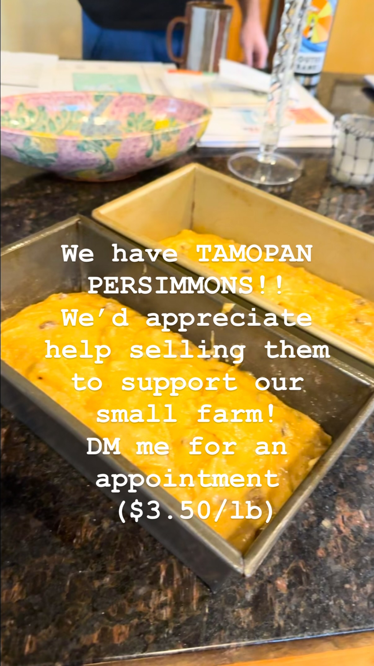 Our Tamopan Persimmon trees have outdone themselves once again! They are like the Hachiya variety~ rather than the typical Fuyus. Delicious to scoop the pulp and eat directly or puree for breads, cookies, jams, and puddings! Have you ever eaten a Persimmon??
#eightgatesfarmnc #persimmon #tamopanpersimmon
#farmlifebestlife #beekeeper #ironfeatherstudio